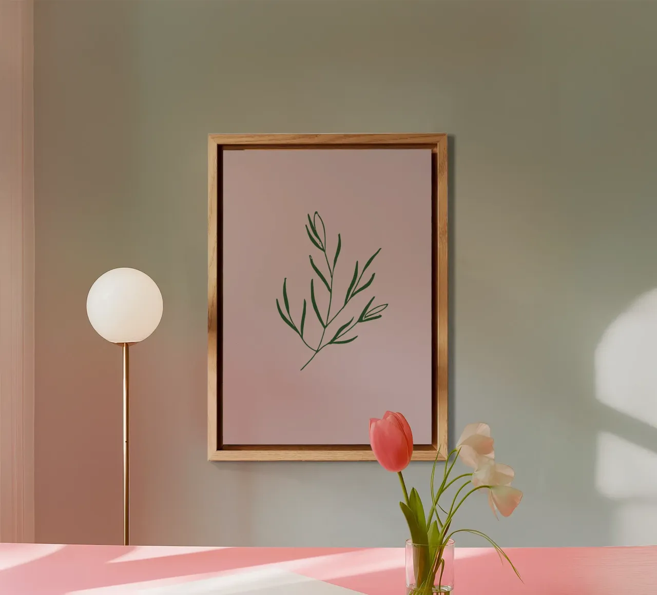 Fleur Simple No 06 alluminio dibond da treechild