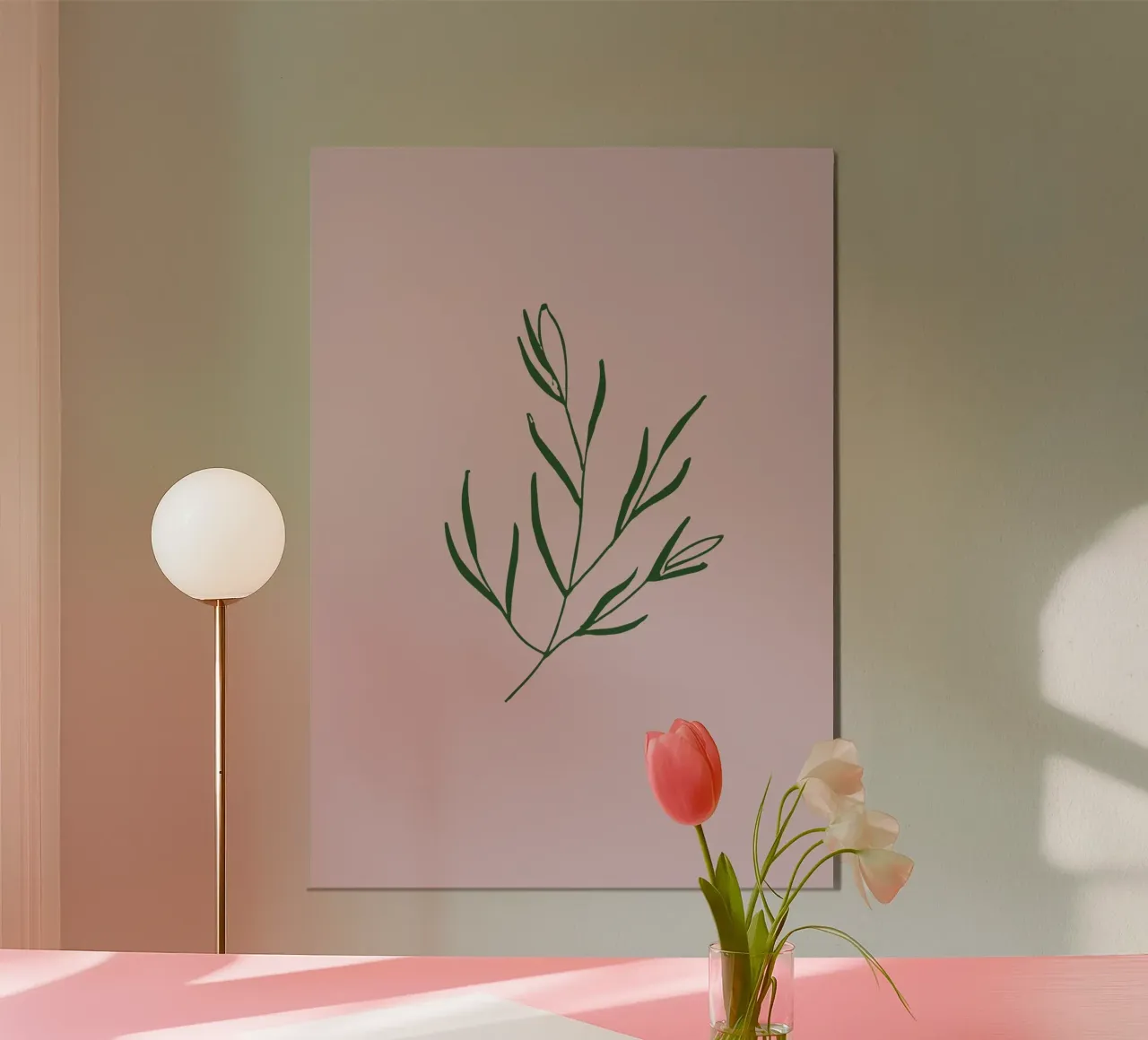 Fleur Simple No 06 alluminio dibond da treechild