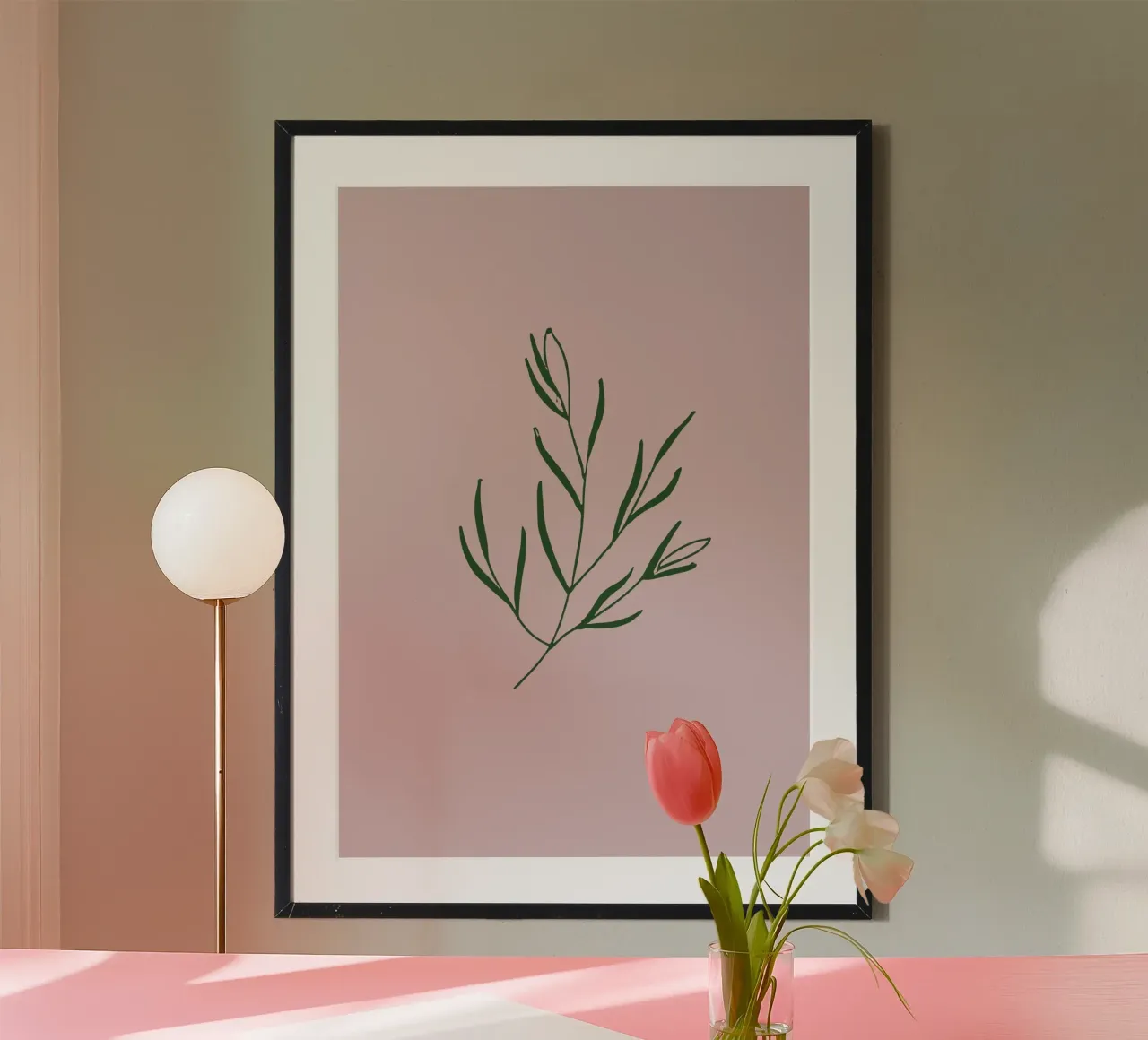 Fleur Simple No 06 poster da treechild