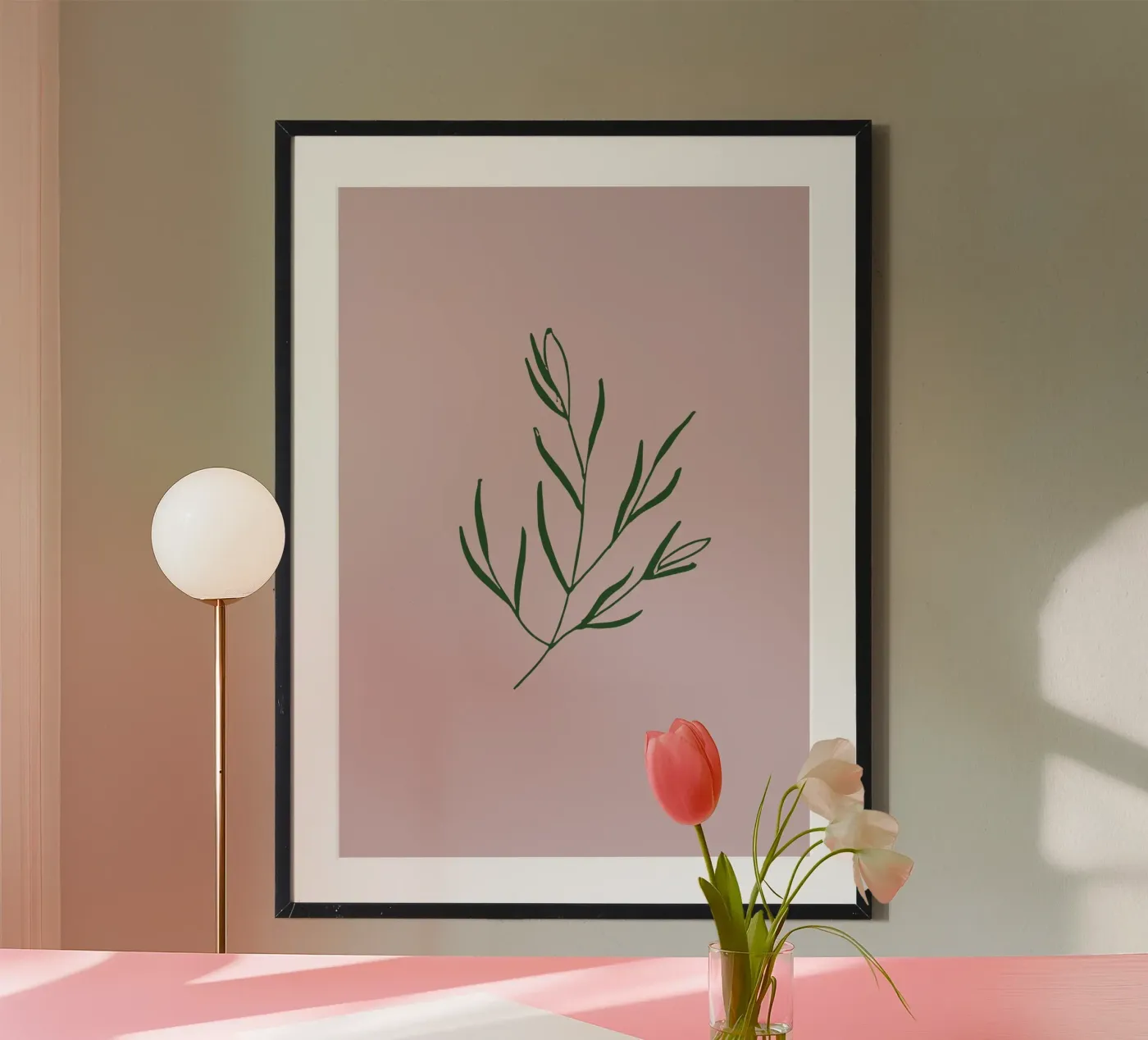Fleur Simple No 06 poster da treechild