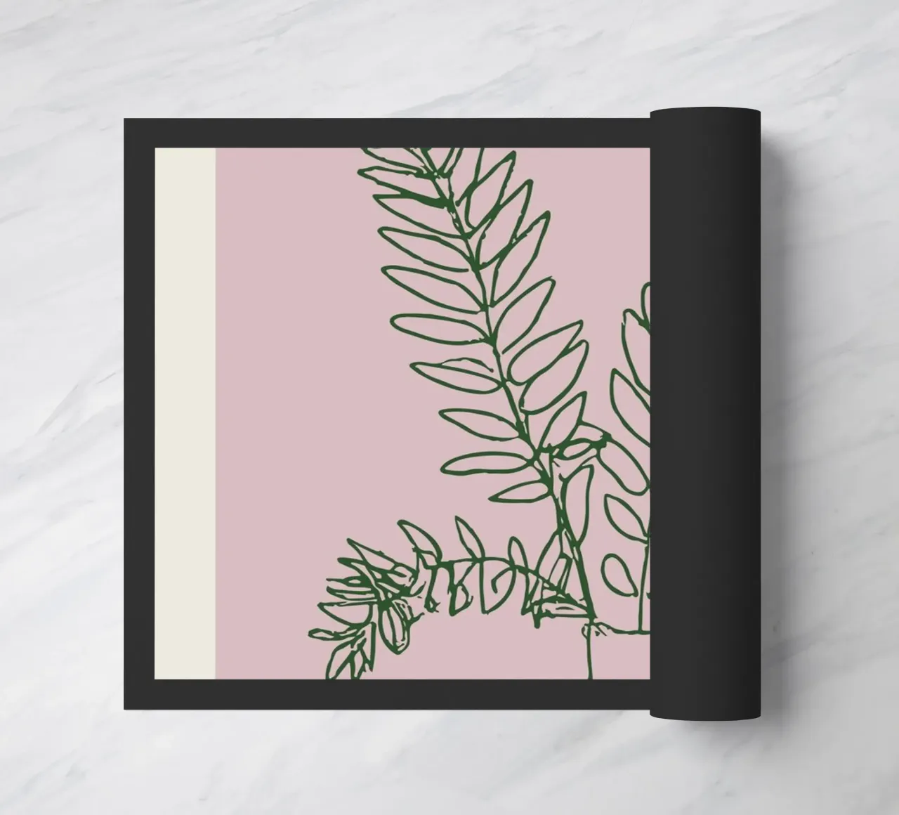 Fleur Simple No 07 felpudo de treechild