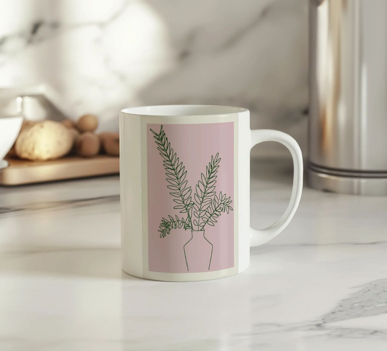 Fleur Simple No 07 tazza in ceramica da treechild
