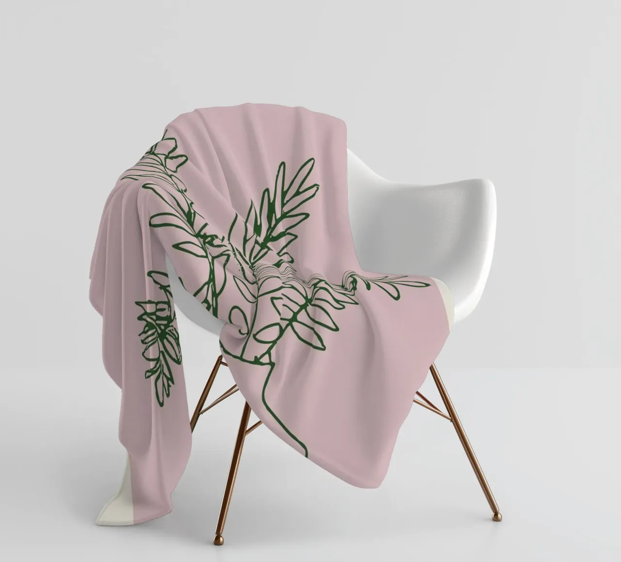 Fleur Simple No 07 coperta in pile da treechild