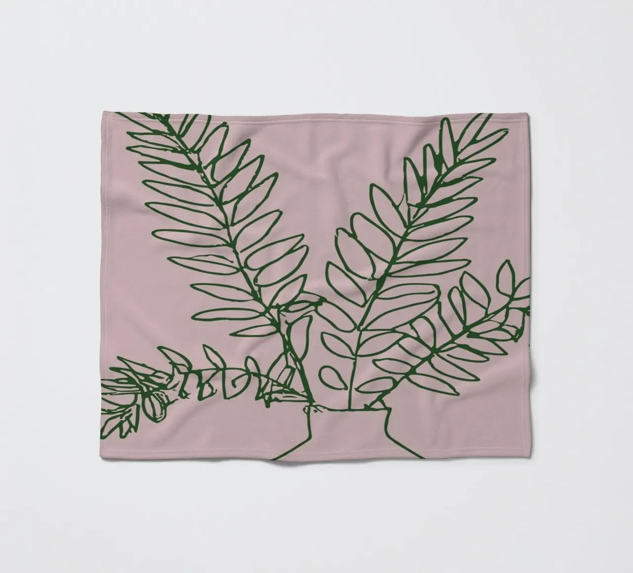 Fleur Simple No 07 coperta in pile da treechild