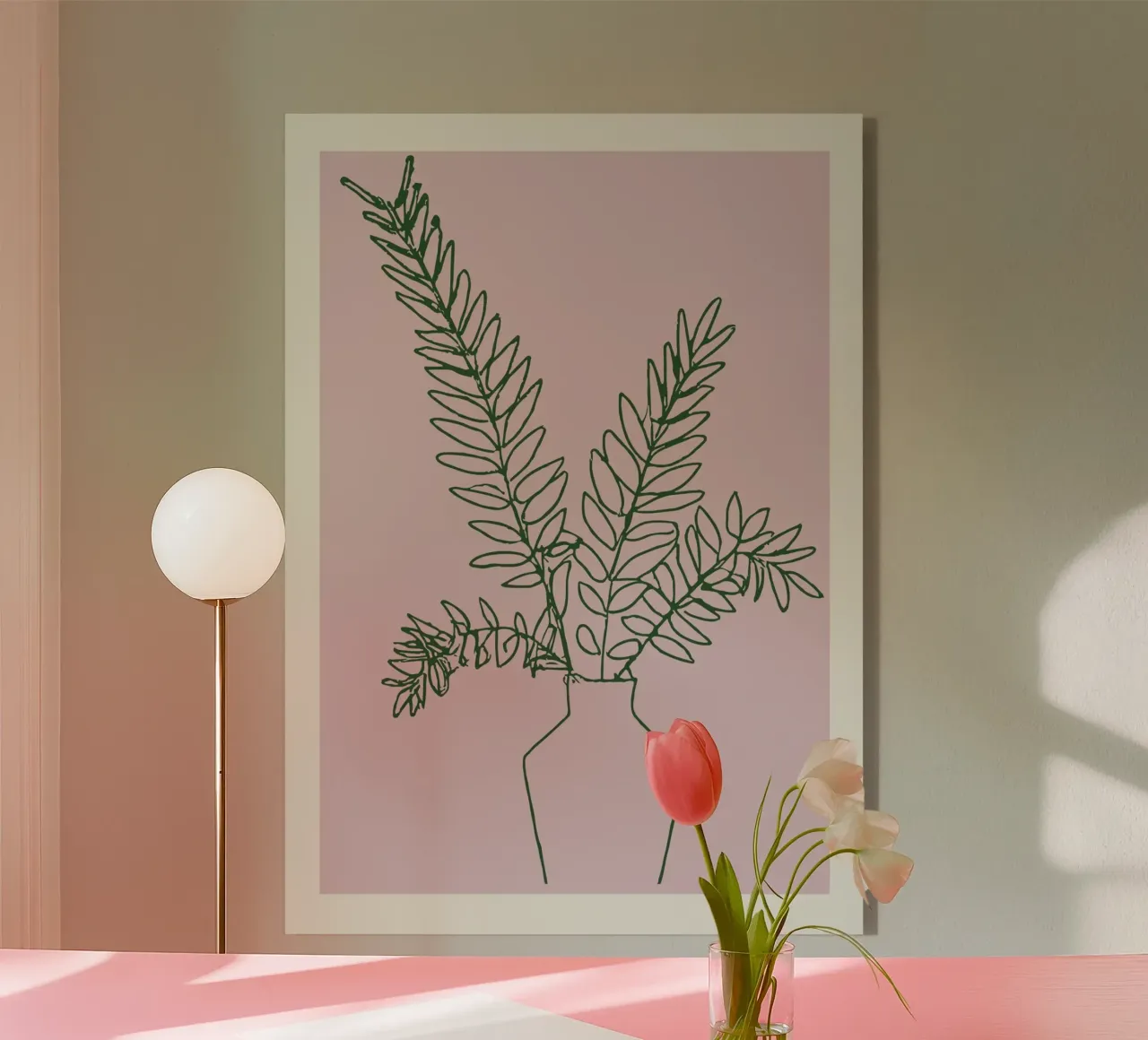 Fleur Simple No 07 plexiglass da treechild