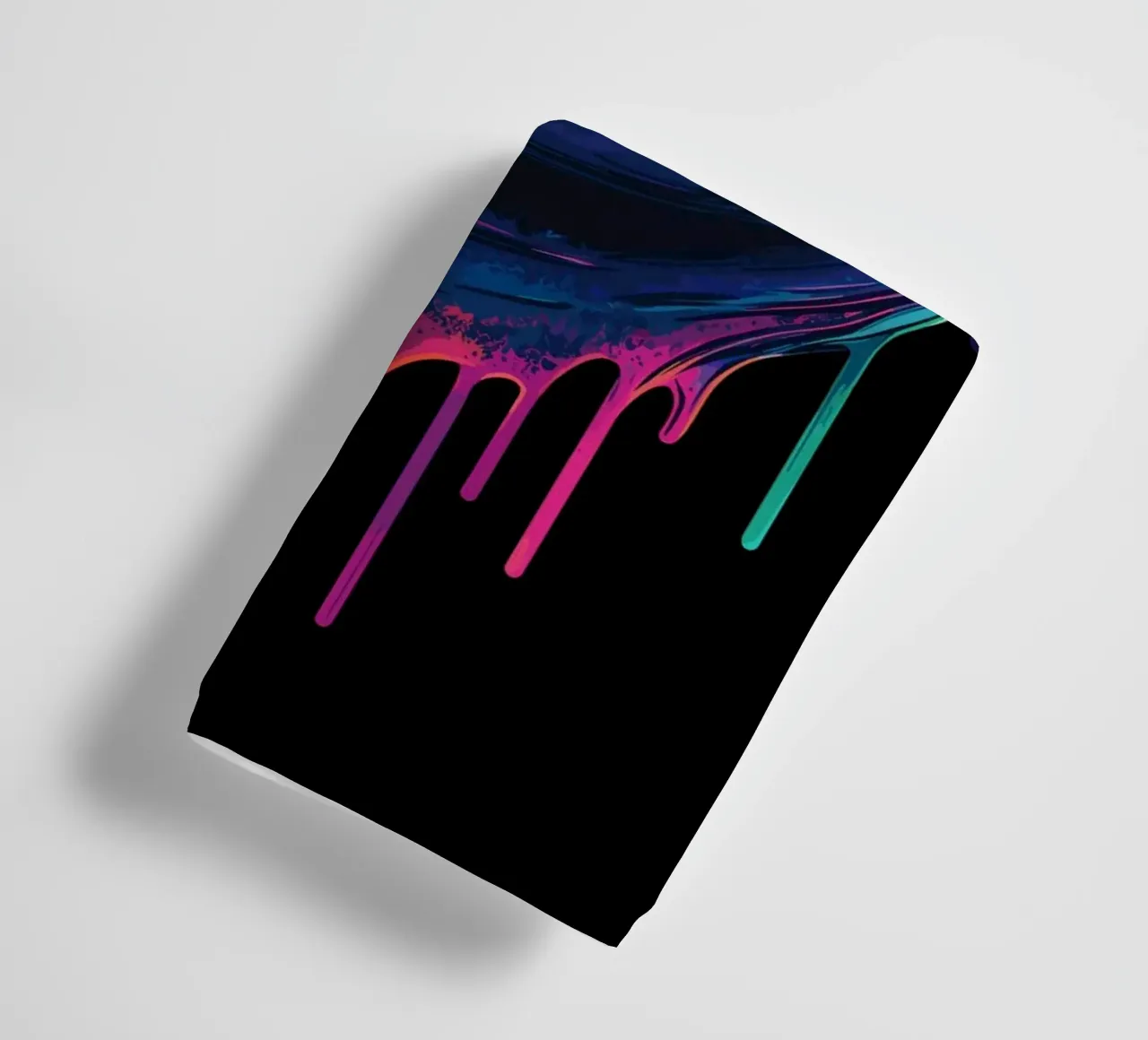 Colourful turtle head with splashes of paint towel by pixelbull - medieval art and more