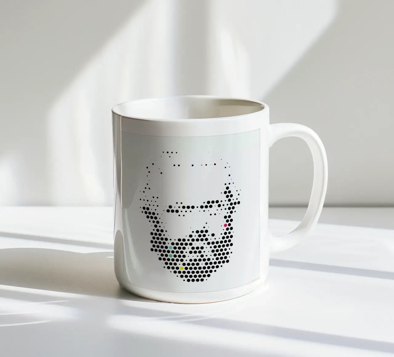 Karl Marx in Dots tazza in ceramica da The Sound of Applause