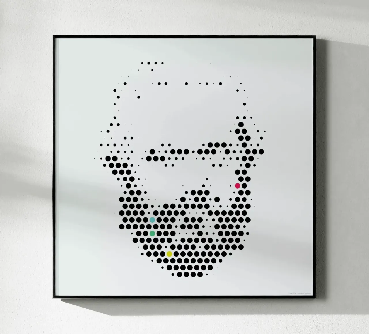 Karl Marx in Dots plexiglass da The Sound of Applause