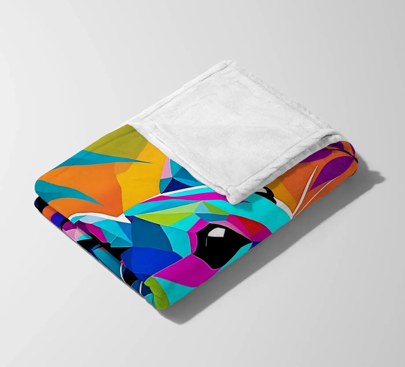 Mouse_style_E_2 fleecedeken van Tierisch bunt by LK