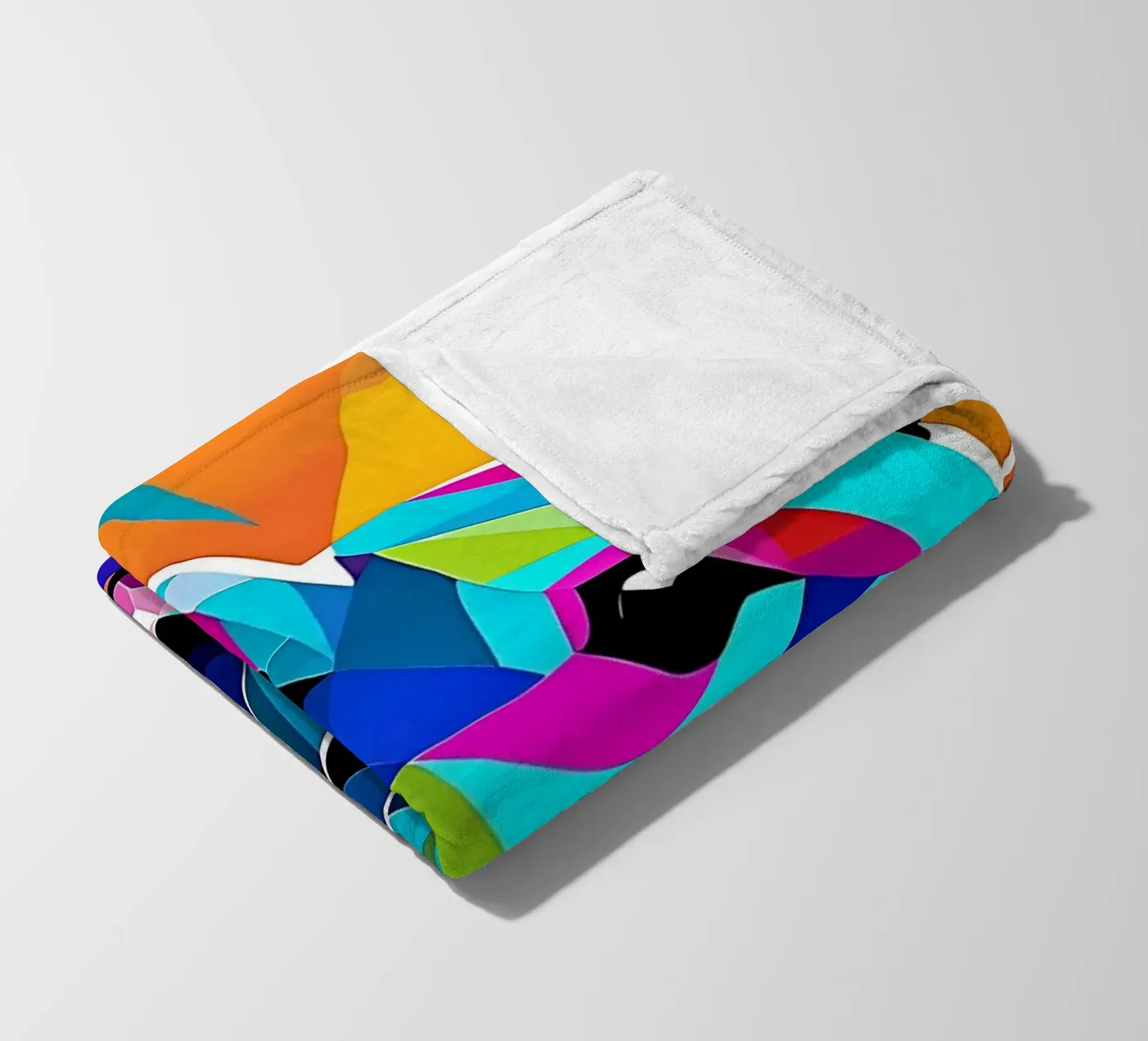 Mouse_style_E_2 fleecedeken van Tierisch bunt by LK