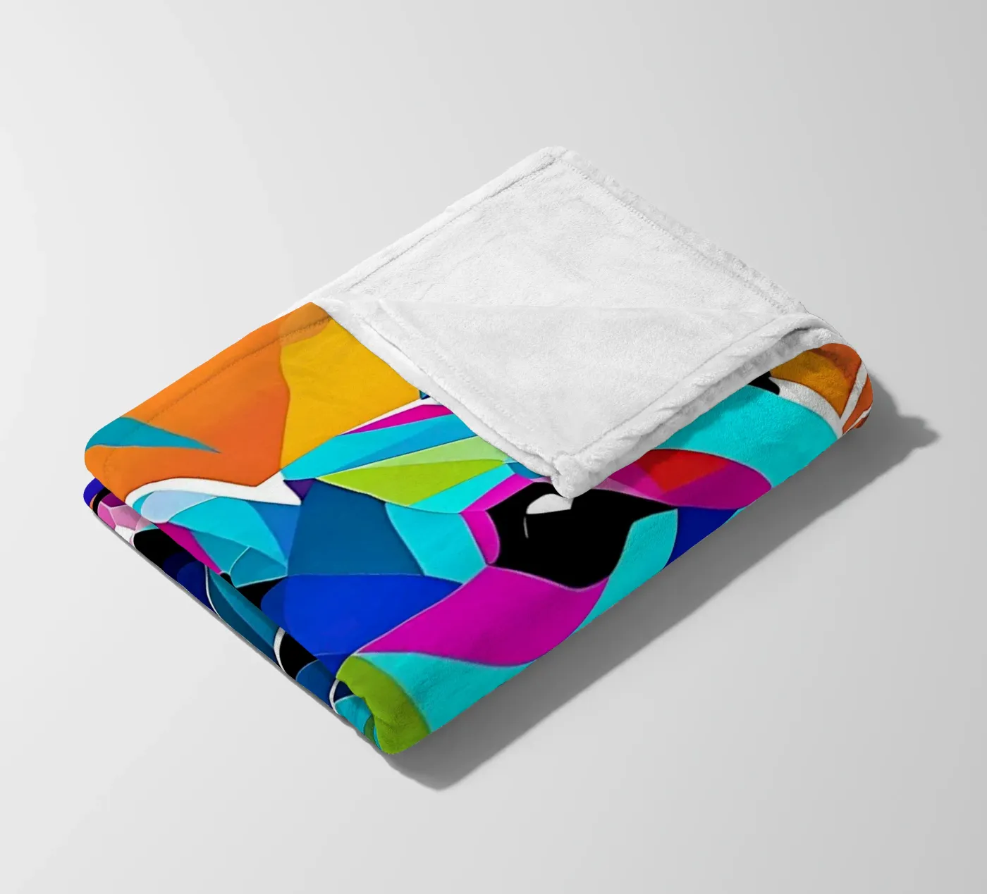 Mouse_style_E_2 fleecedeken van Tierisch bunt by LK