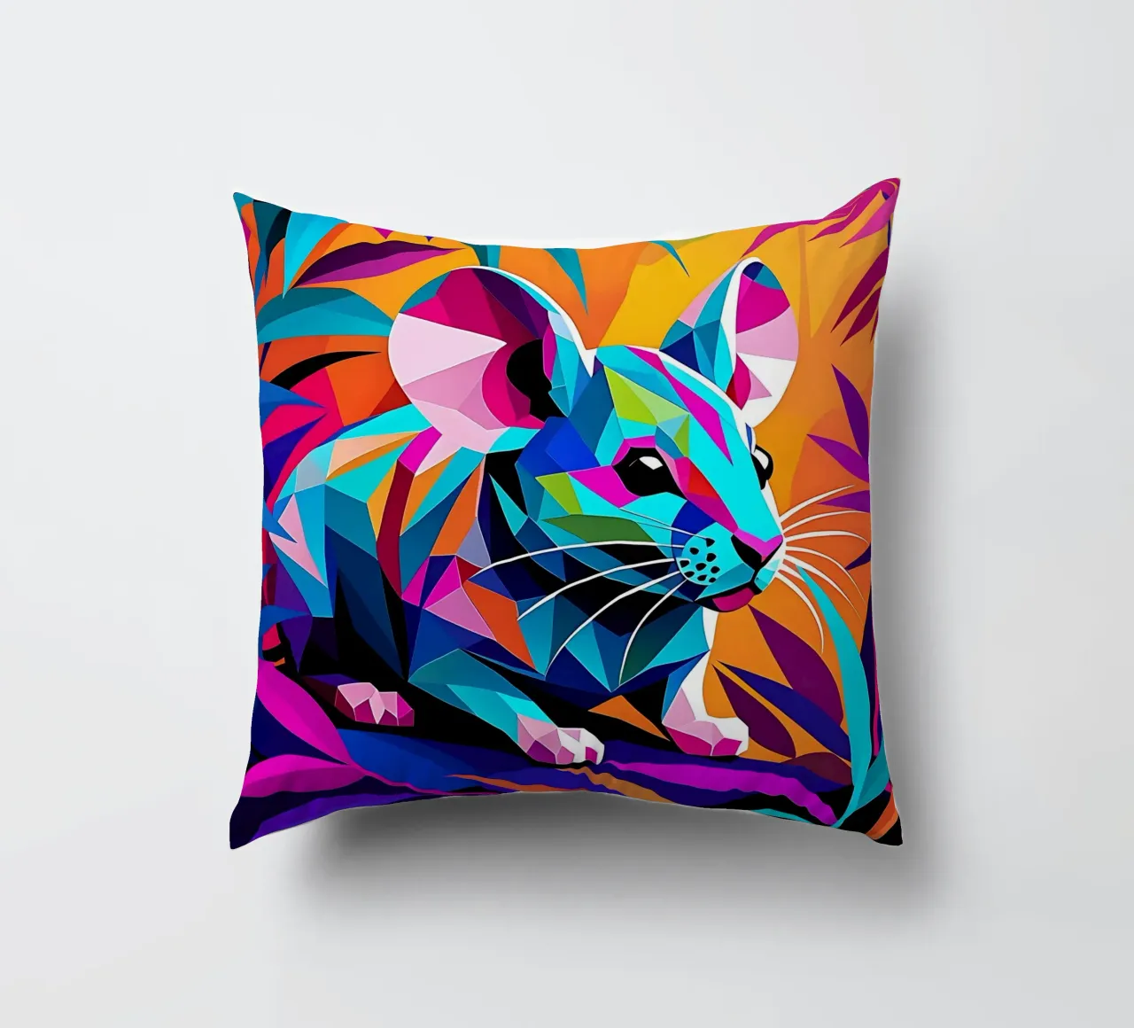 Stile_mouse_E_2 cuscino da Tierisch bunt by LK