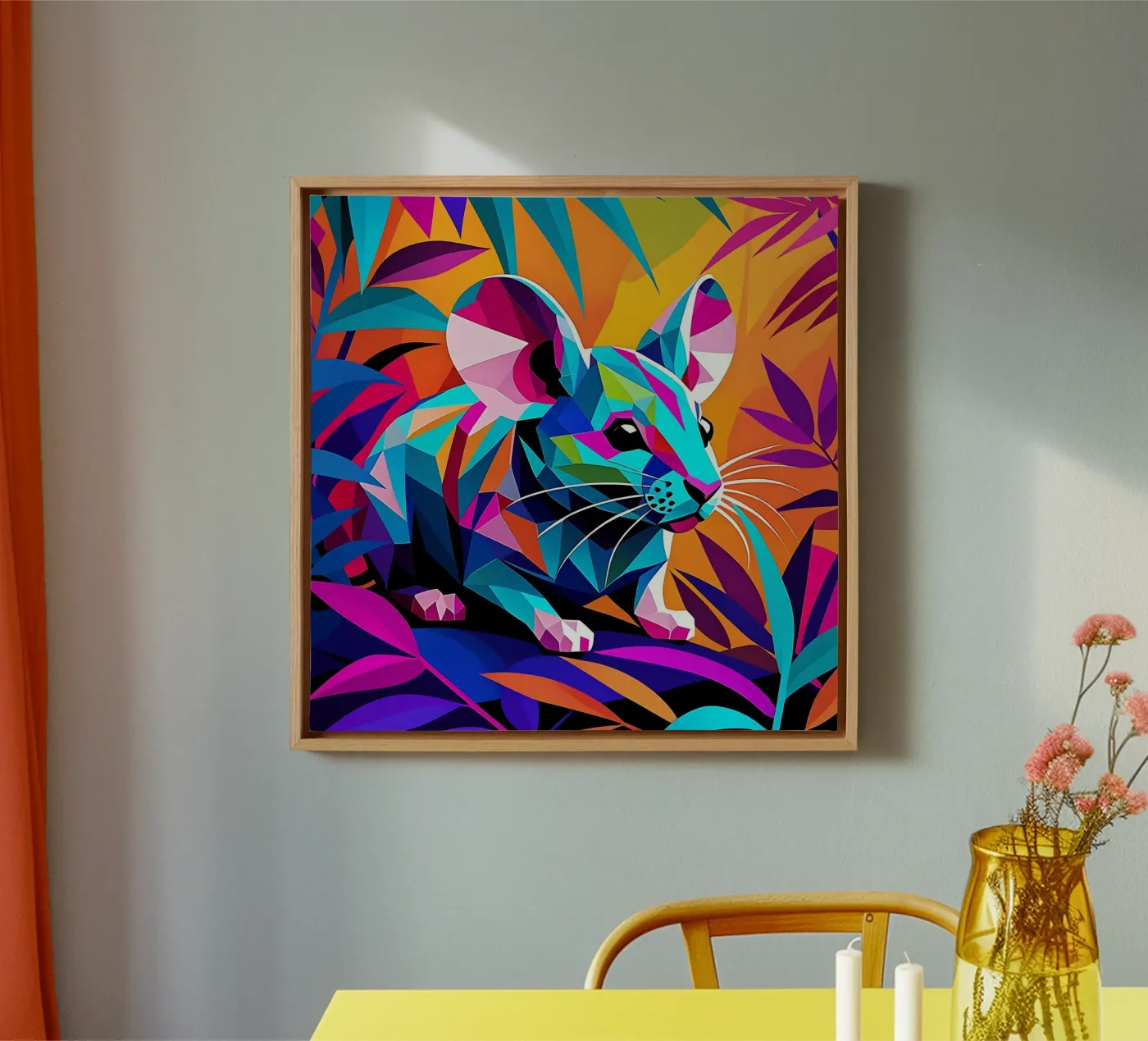 Stile_mouse_E_2 tela da Tierisch bunt by LK