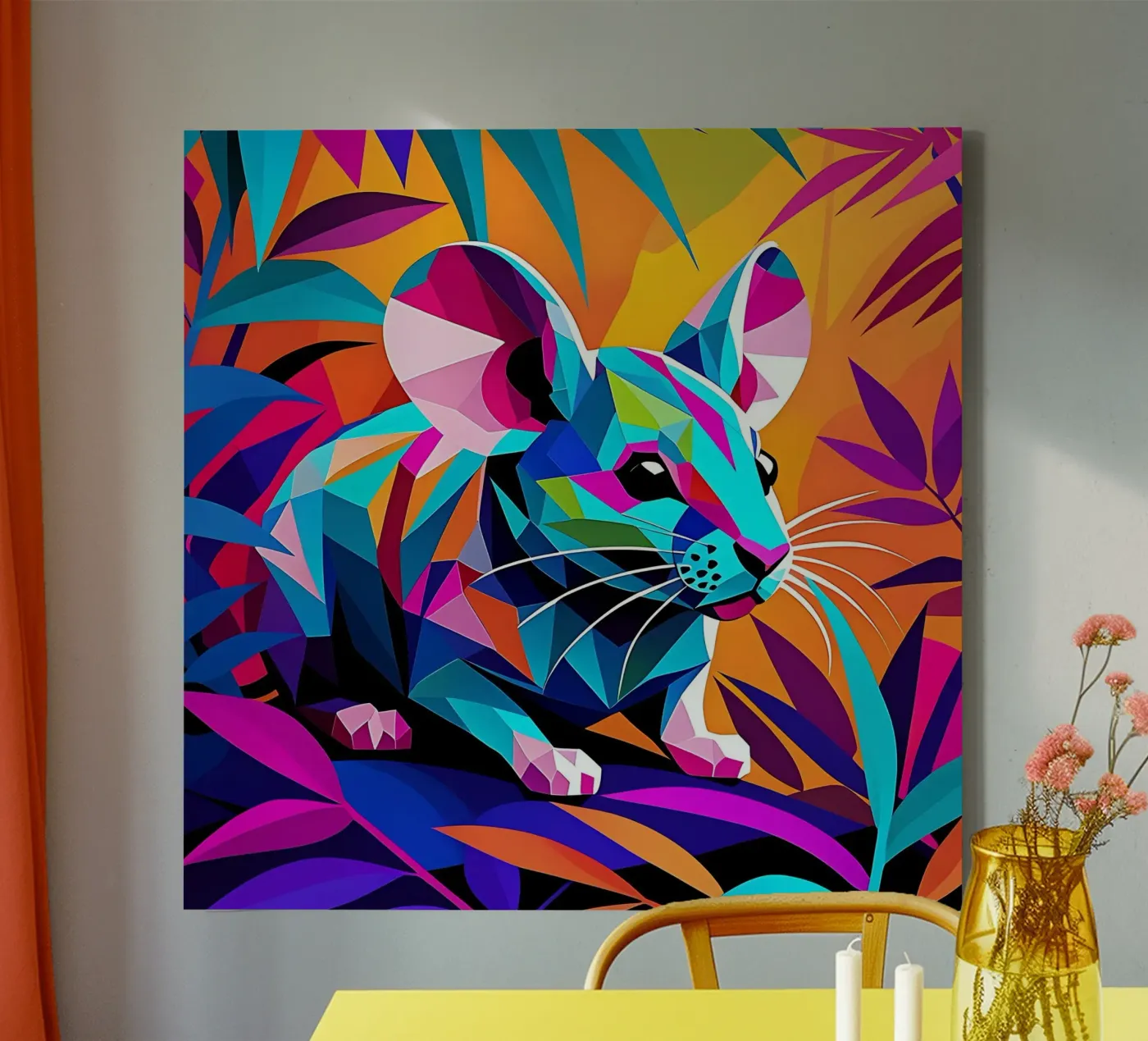 Stile_mouse_E_2 tela da Tierisch bunt by LK