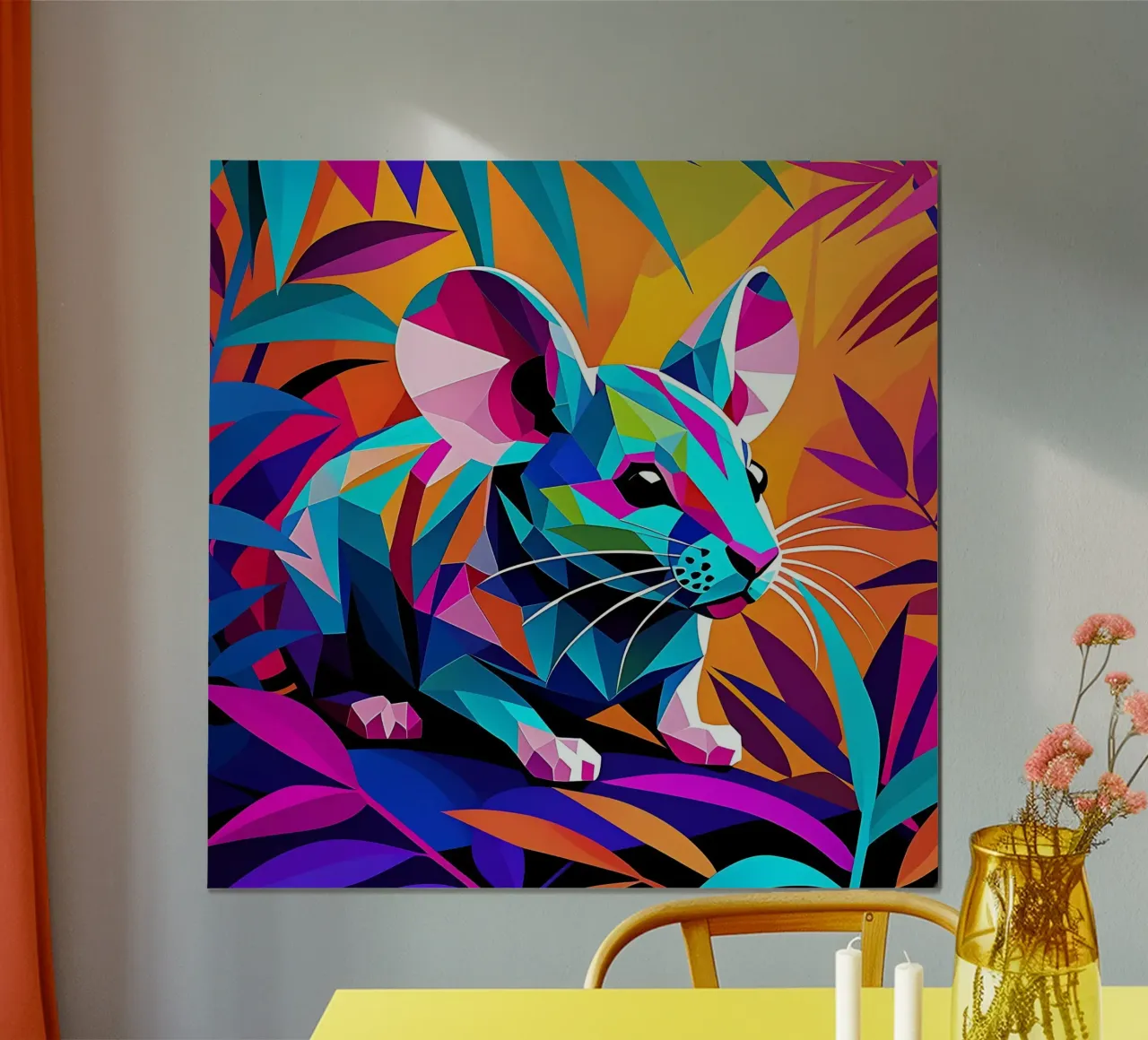 Mouse_style_E_2 poster by Tierisch bunt by LK