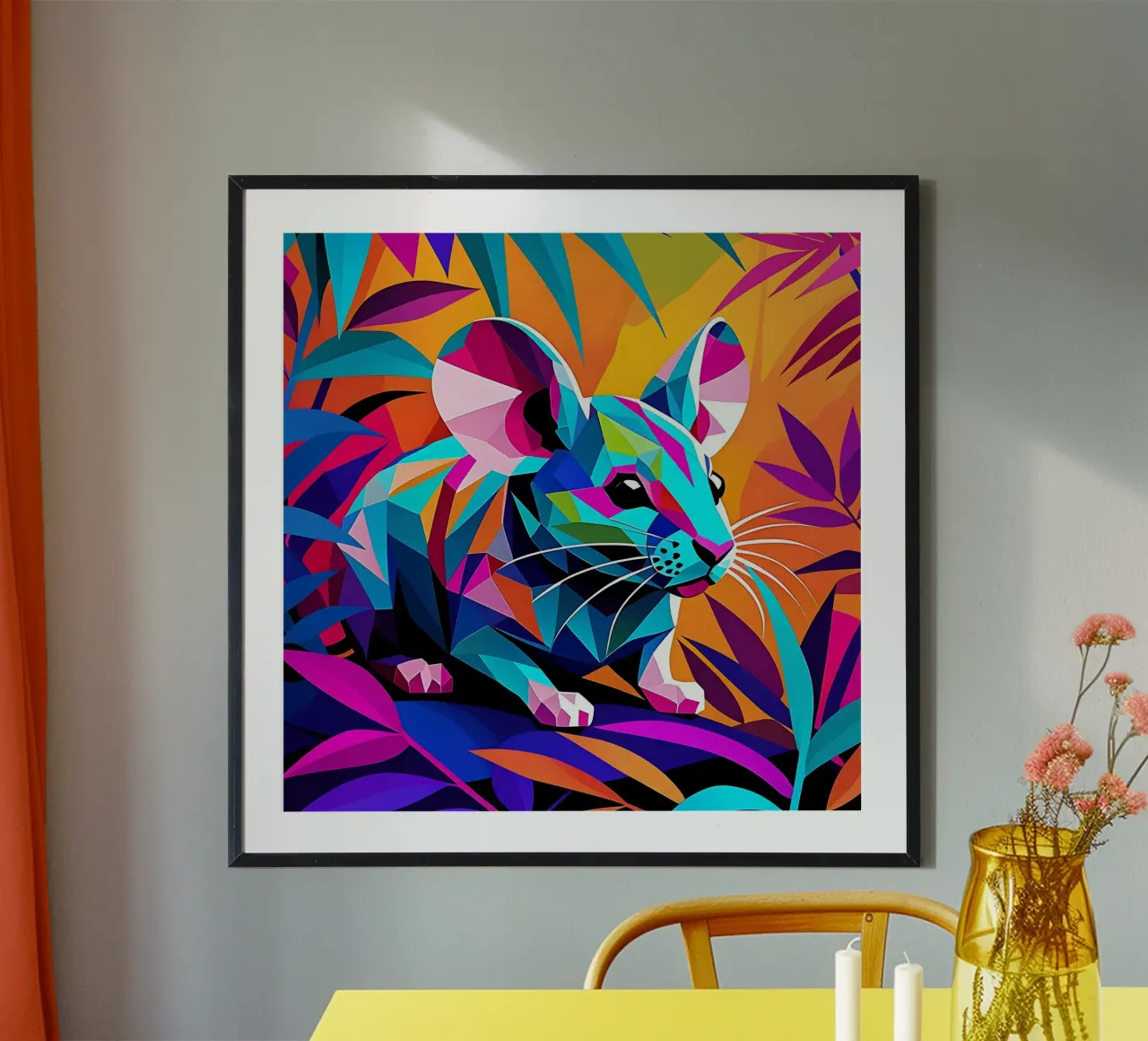 Mouse_style_E_2 poster by Tierisch bunt by LK