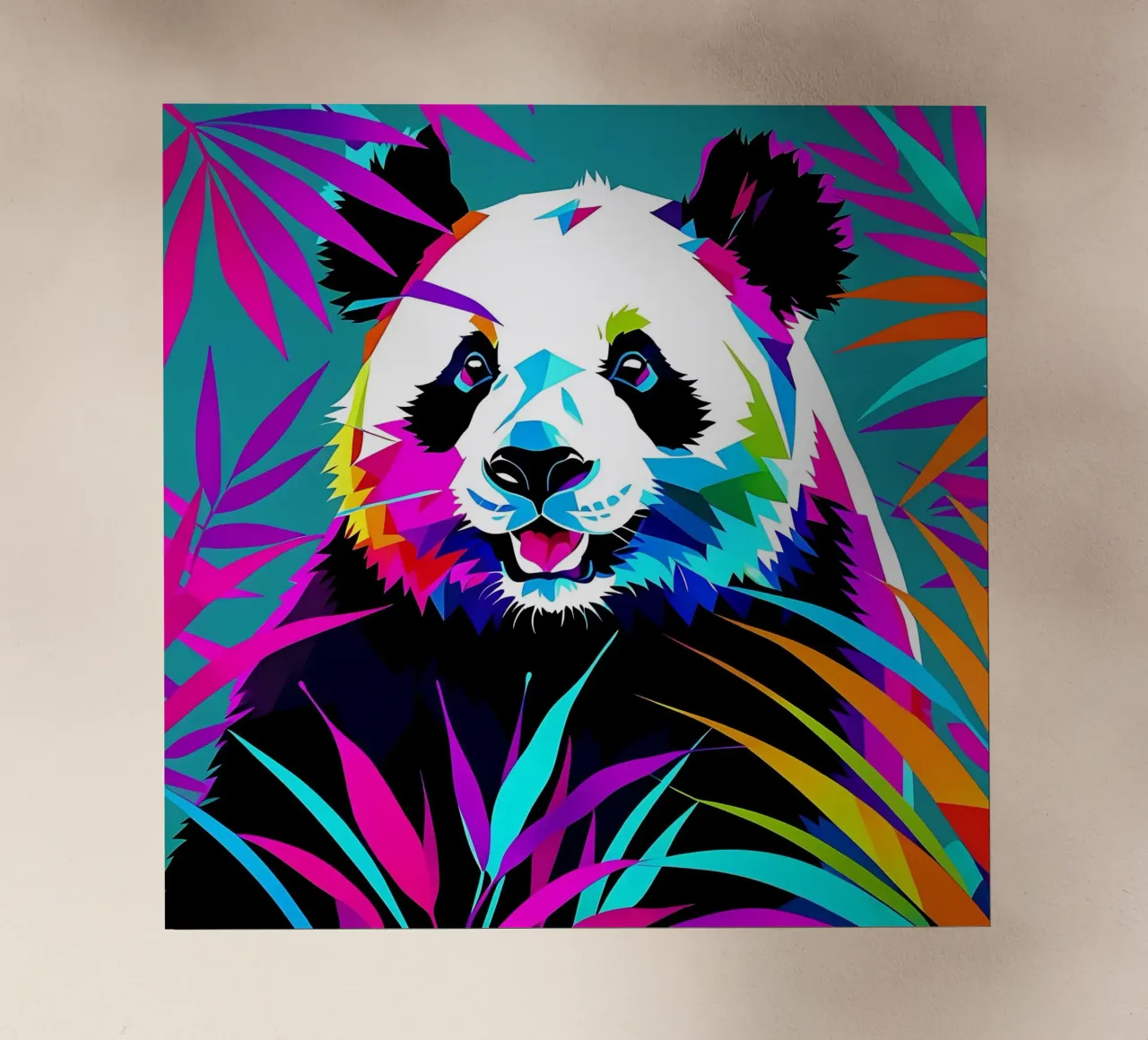 Panda_Stile_E_1 pellicola backlit da Tierisch bunt by LK