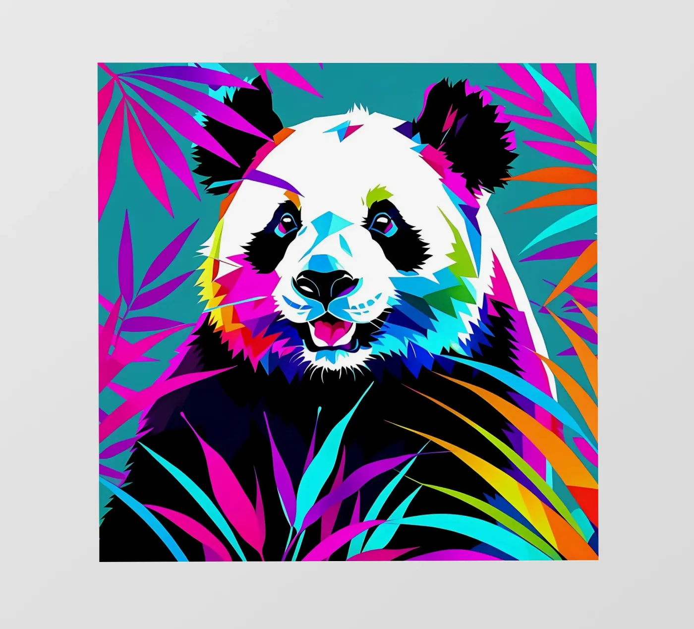 Panda_Style_E_1 pellicola backlit da Tierisch bunt by LK