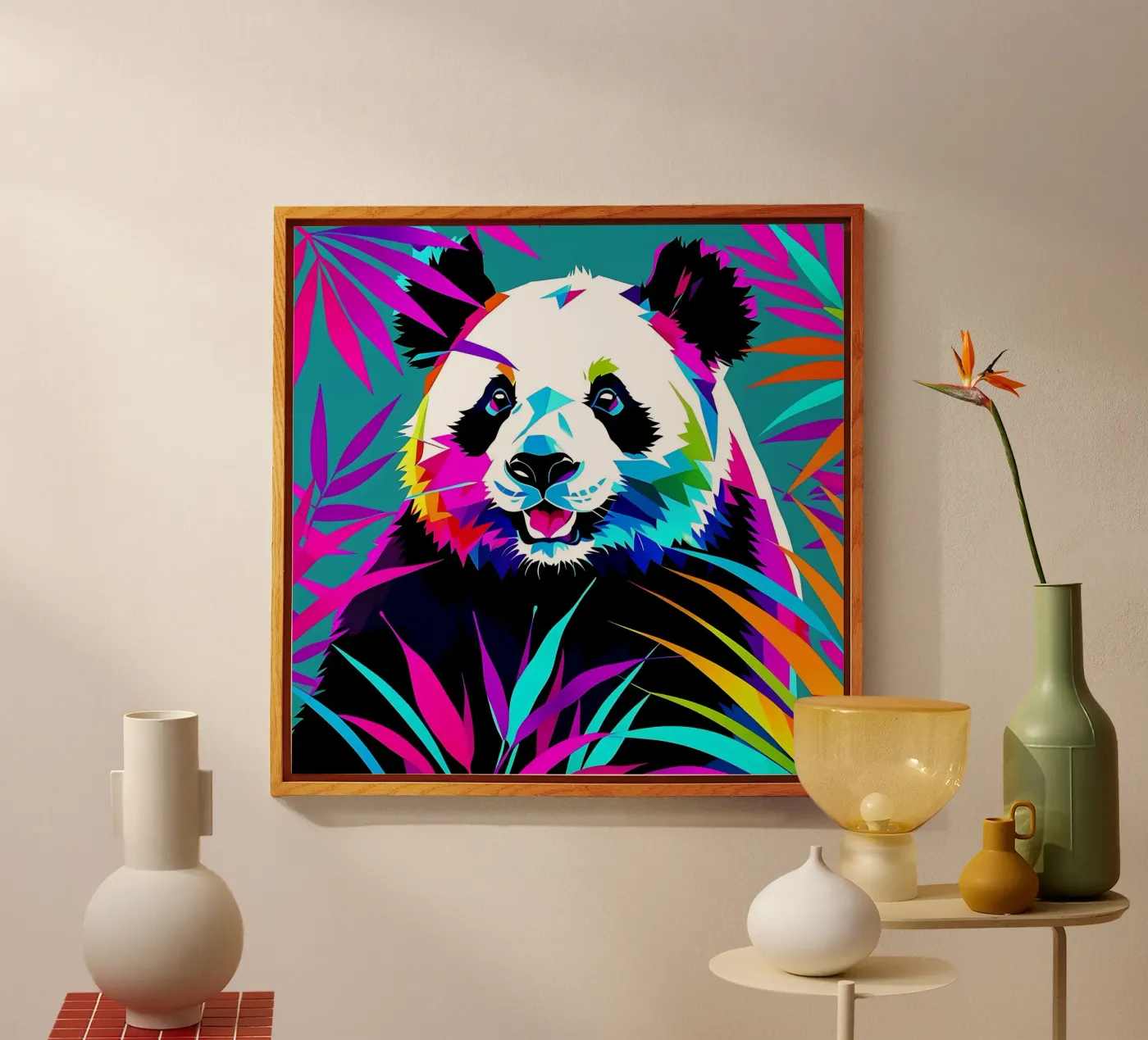 Panda_Style_E_1 plexiglas de Tierisch bunt by LK