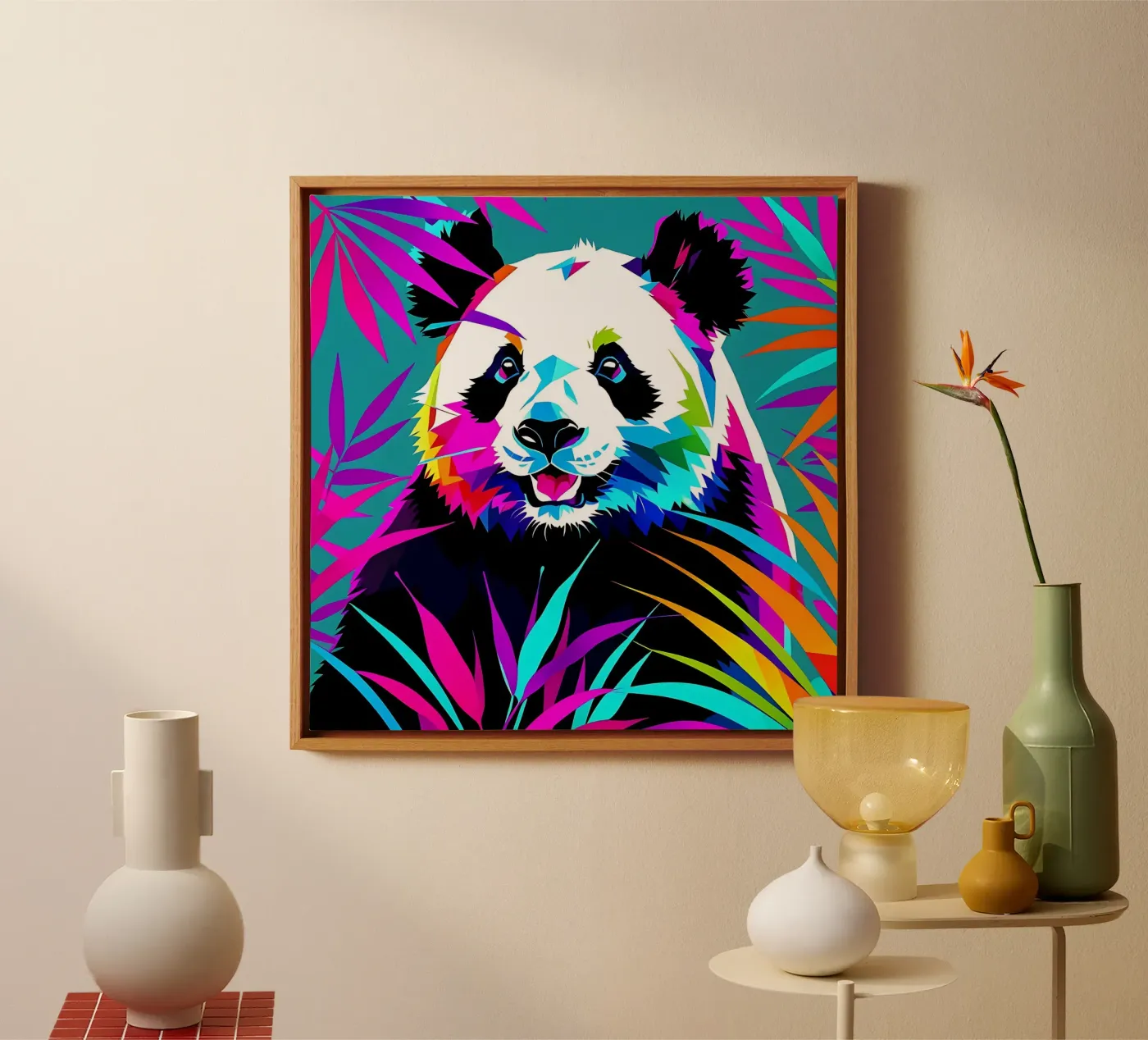 Panda_Stile_E_1 tela da Tierisch bunt by LK