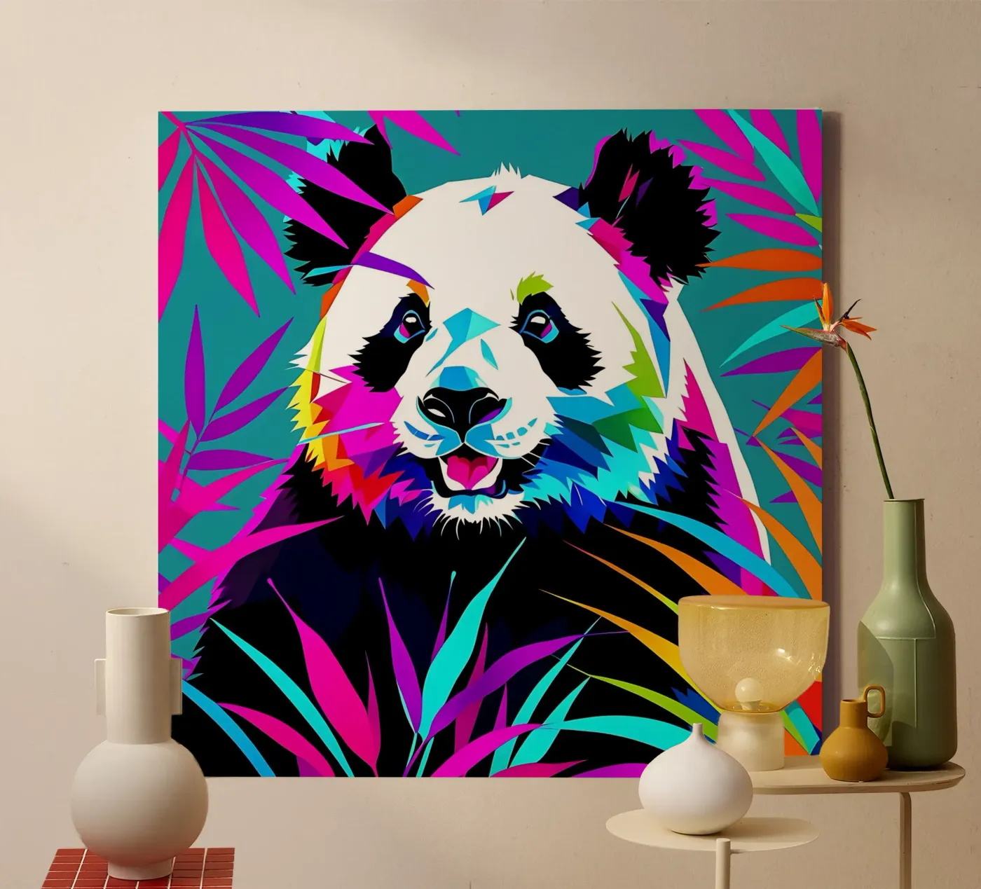 Panda_Style_E_1 tela da Tierisch bunt by LK