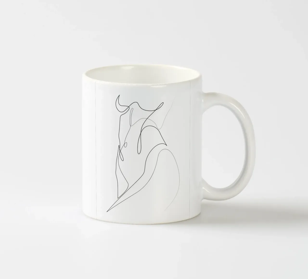 Linea nuda - A2503 tazza in ceramica da Addillum
