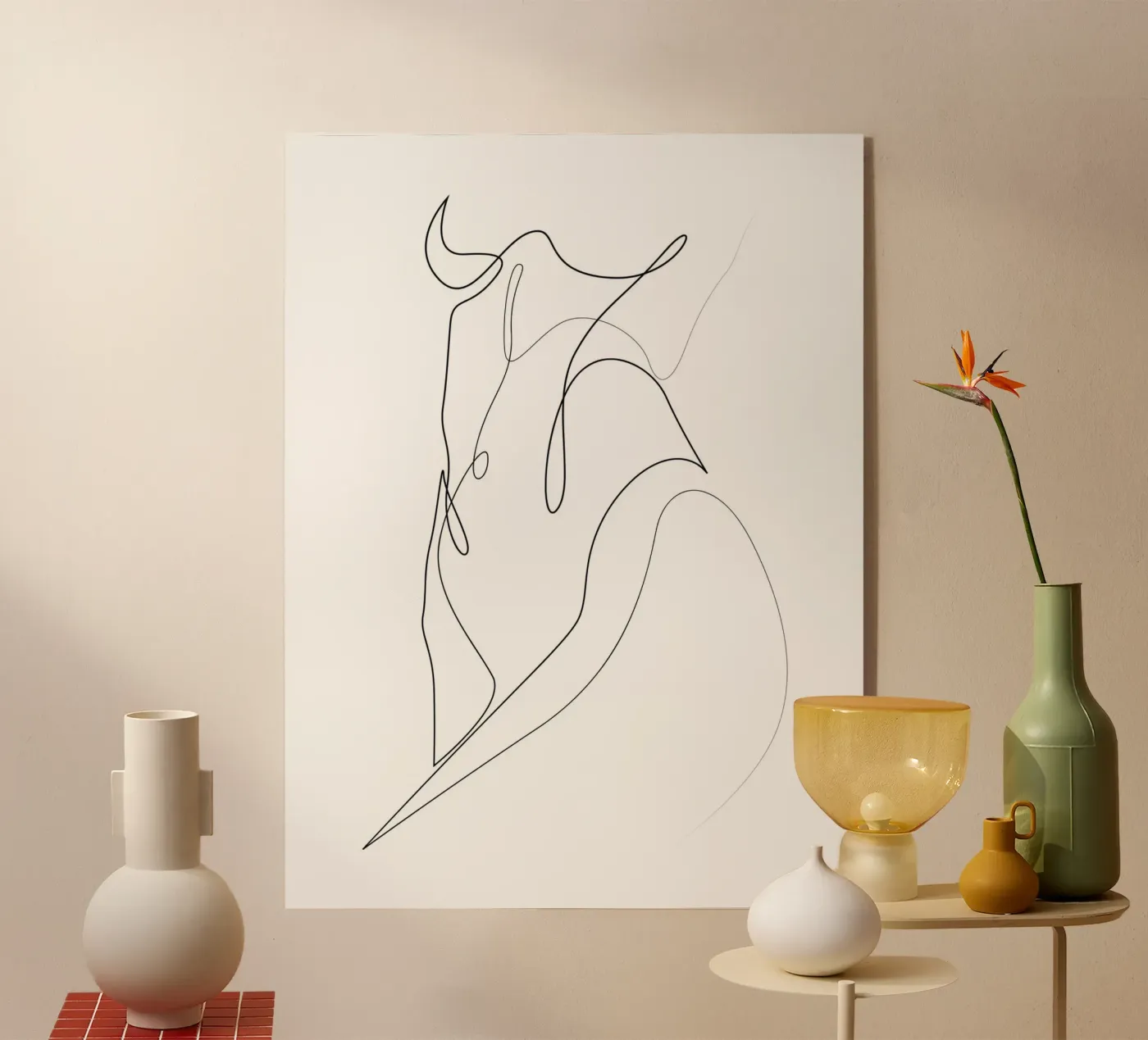 Linea nuda - A2503 plexiglass da Addillum