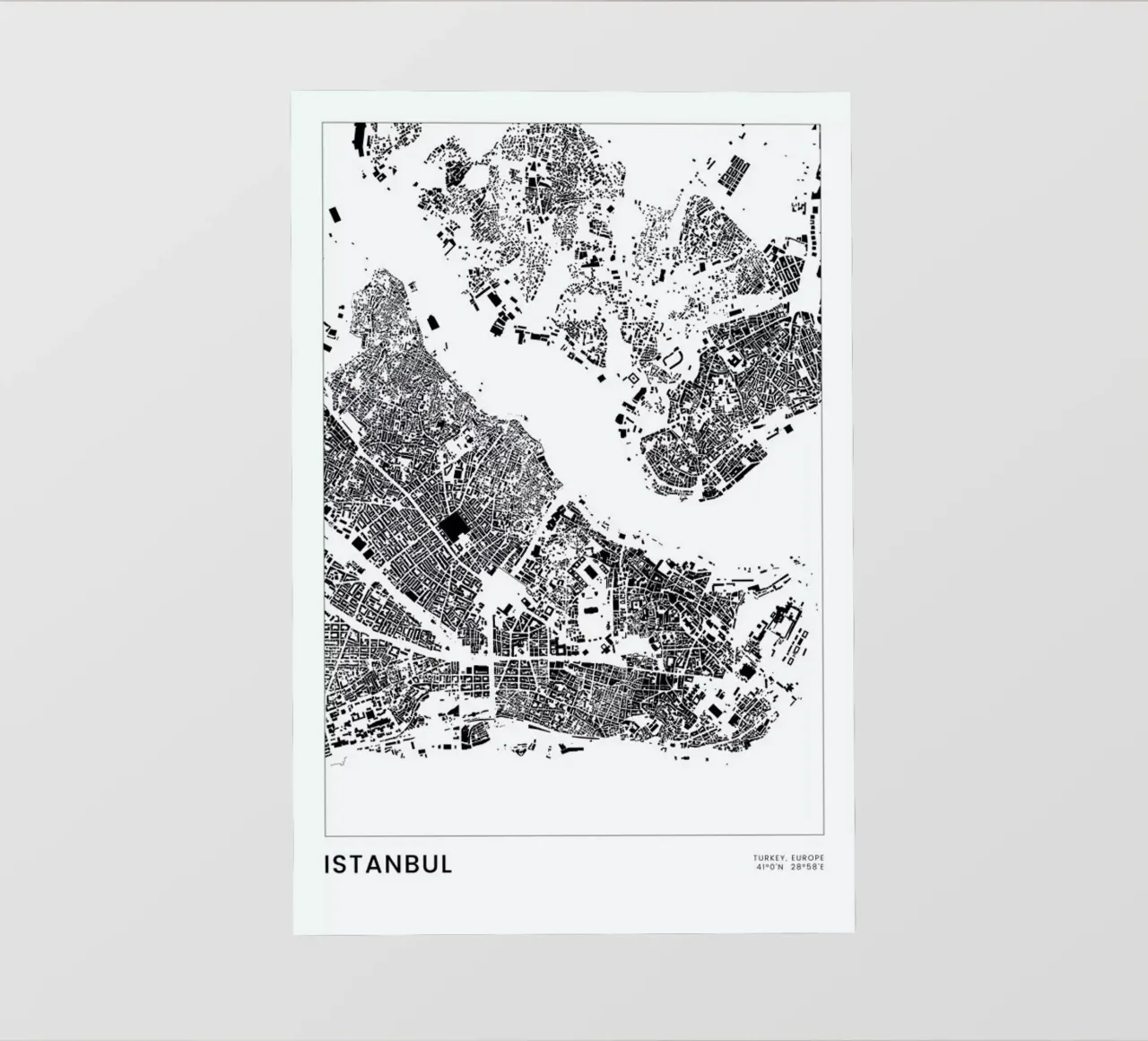 Istanbul pvc cover by The Cartography Collection