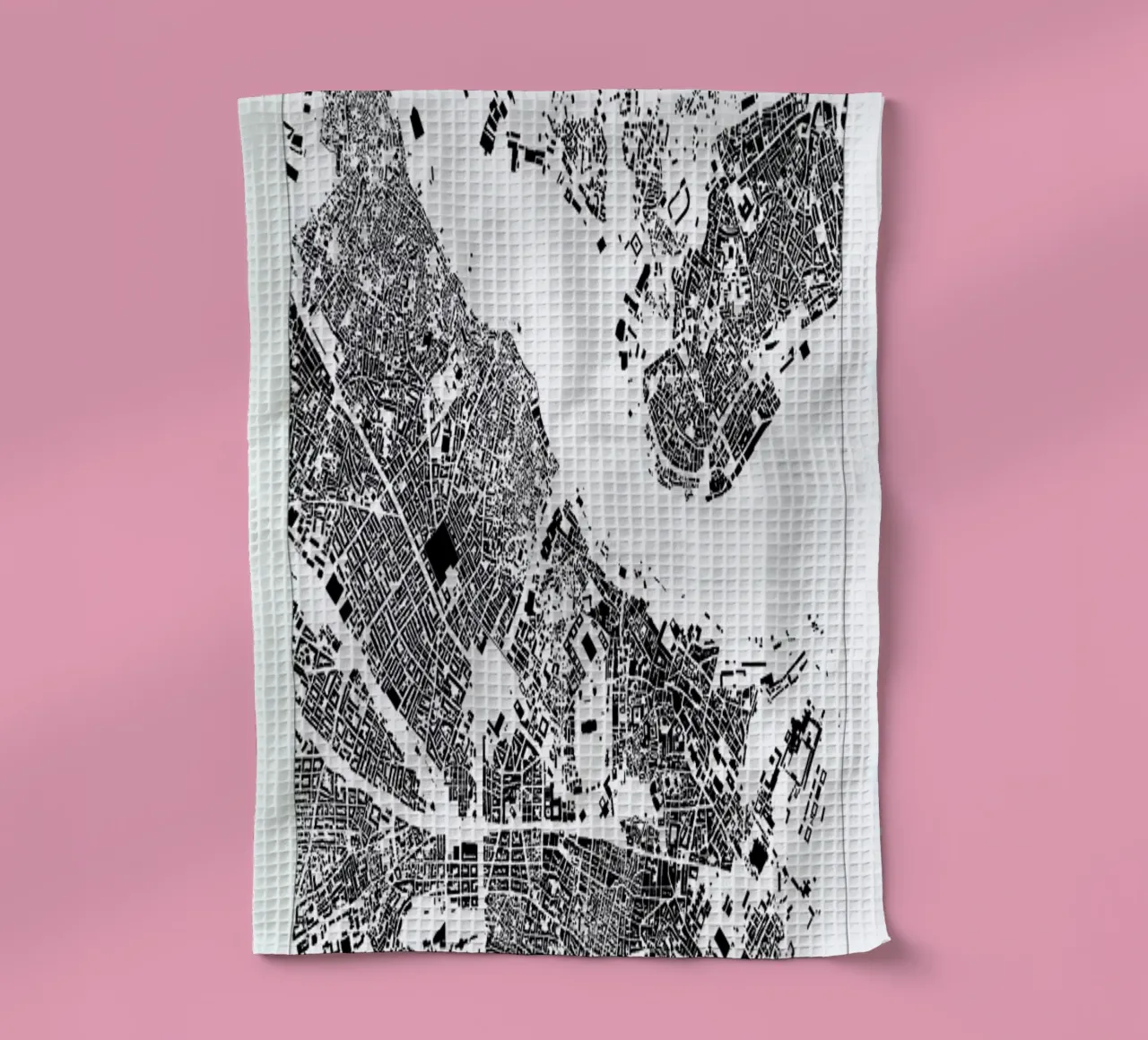 Istanbul tea towel by The Cartography Collection