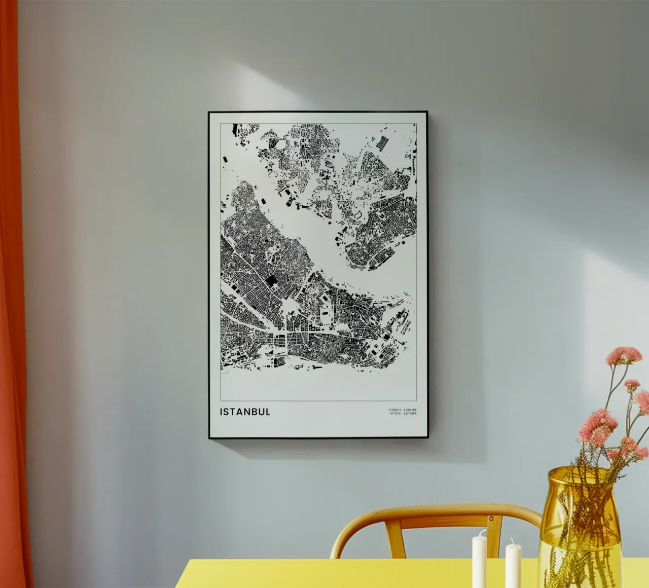 Istanbul plexiglass da The Cartography Collection