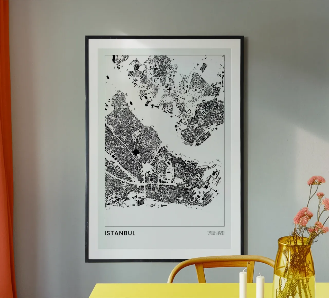 Istanbul poster da The Cartography Collection