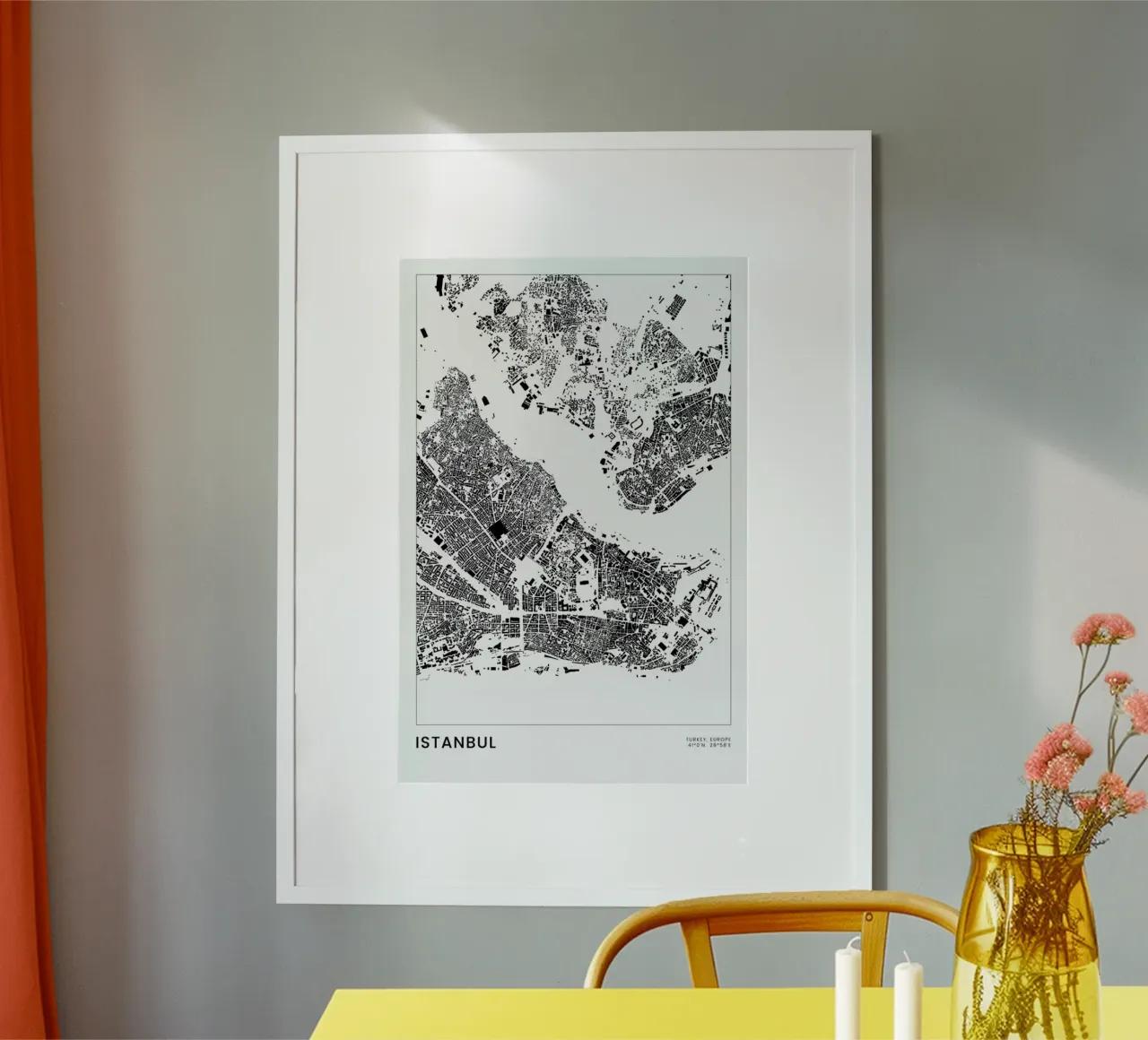 Istanbul poster da The Cartography Collection