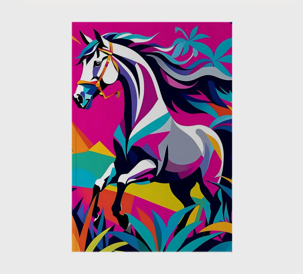 Cheval_style_E_1 carnet de notes de Tierisch bunt by LK