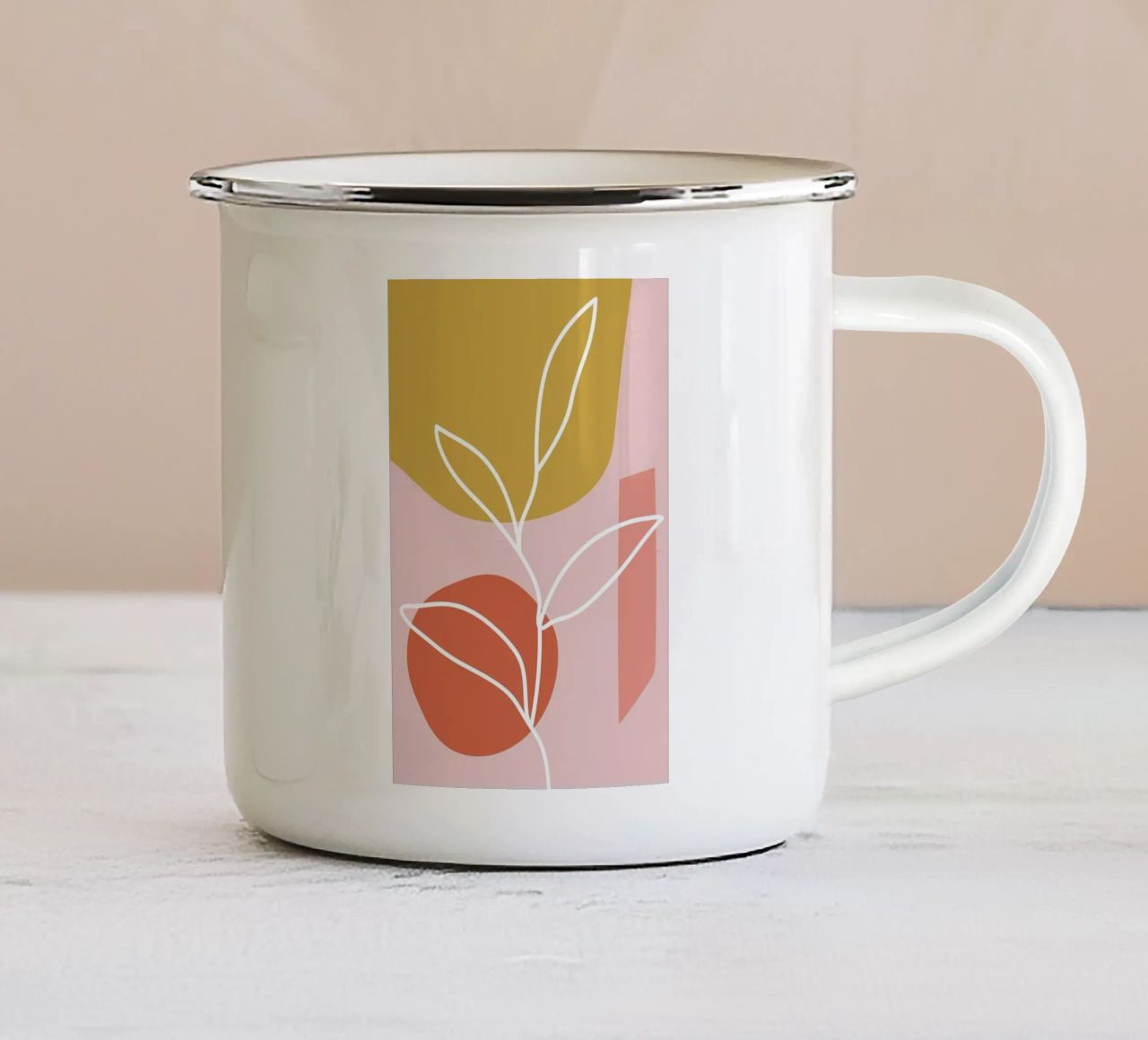 Grow tazza in smalto da Pure