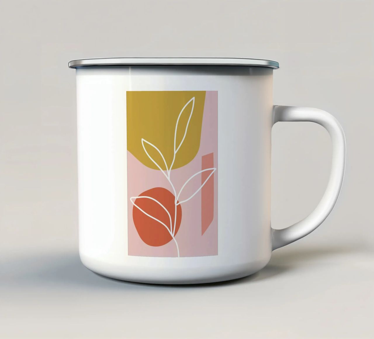 Grow tazza in smalto da Pure
