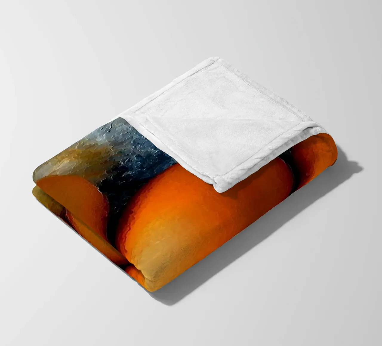 Bemalte Eier Fleecedecke von Massimo Frascogna