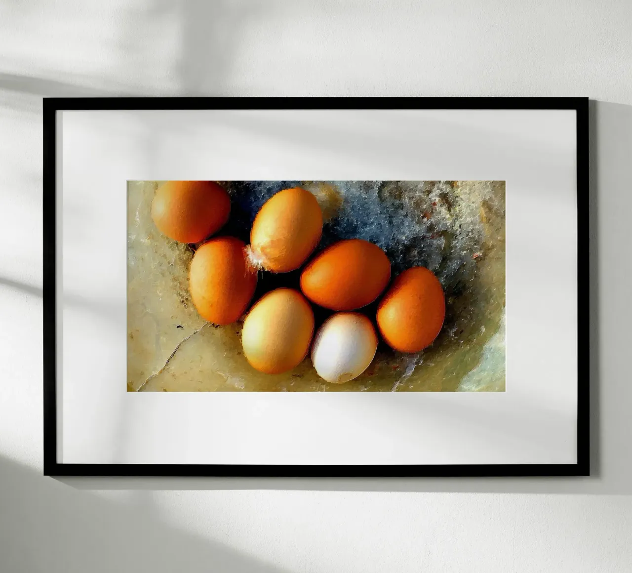 Bemalte Eier Poster von Massimo Frascogna