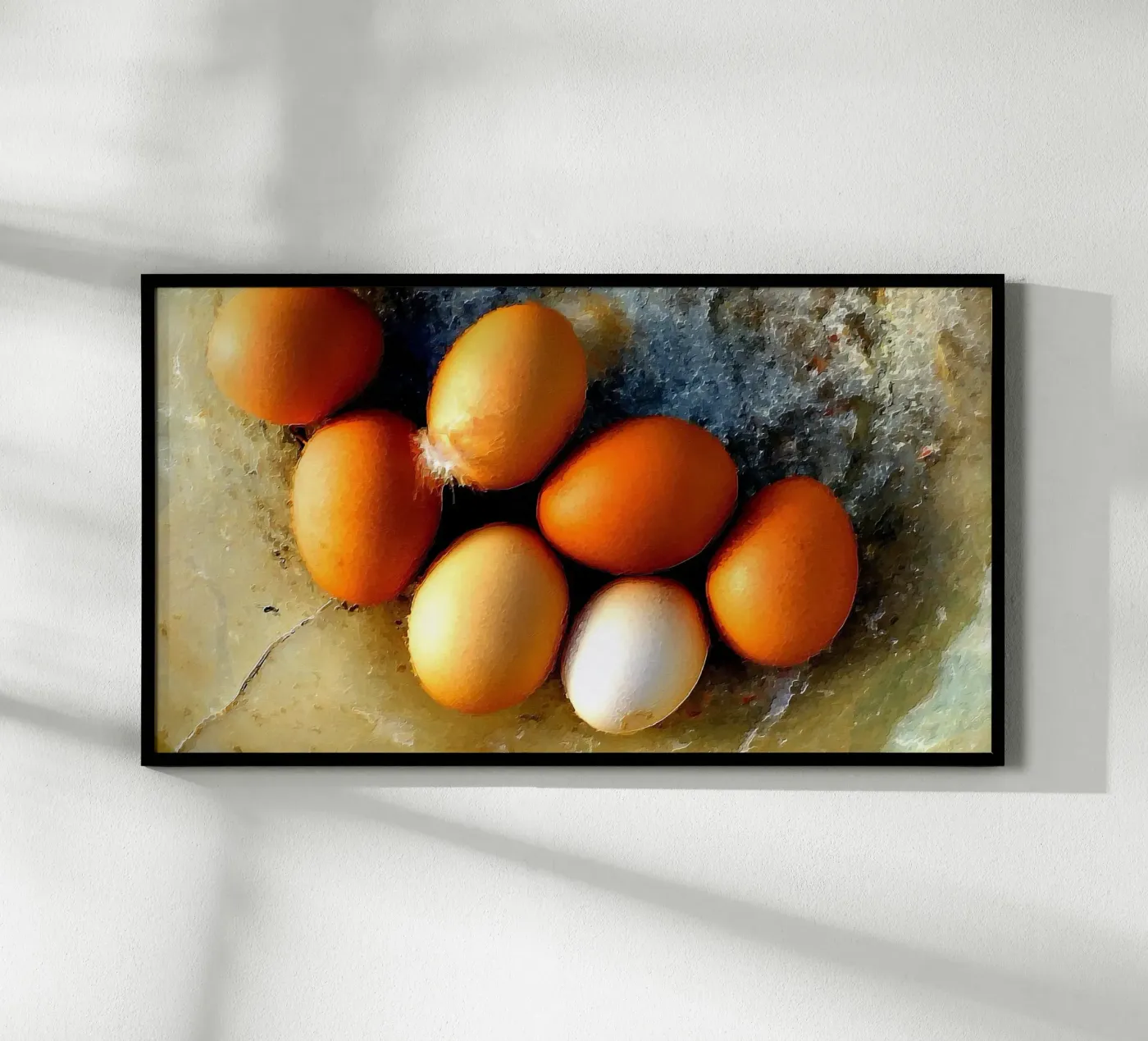 Painted eggs Poster von Massimo Frascogna