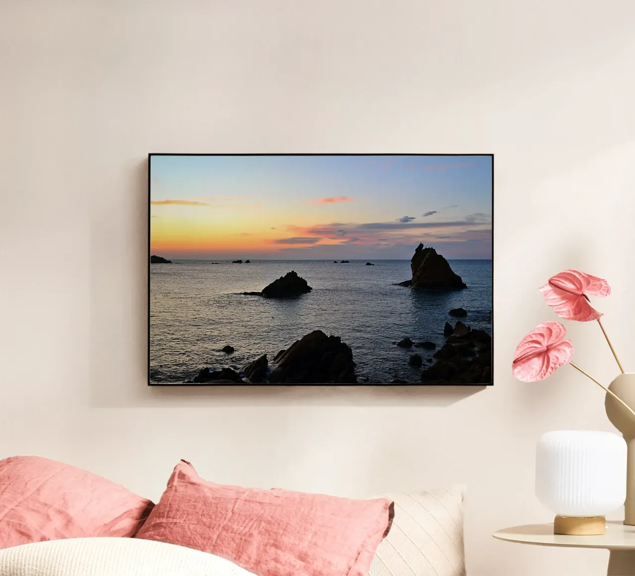 FAA289 OCEAN SUNSET. plexiglass da Thierry vobmann photography