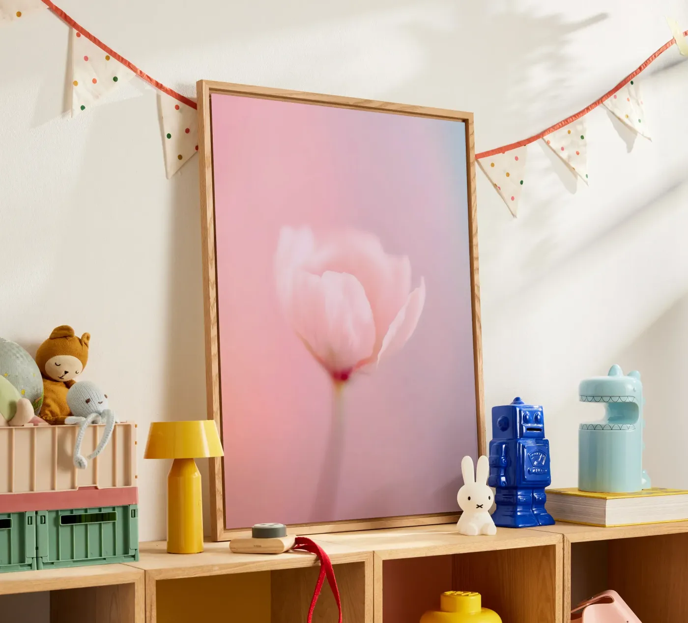 Fiore rosa plexiglass da Moon  Bloom