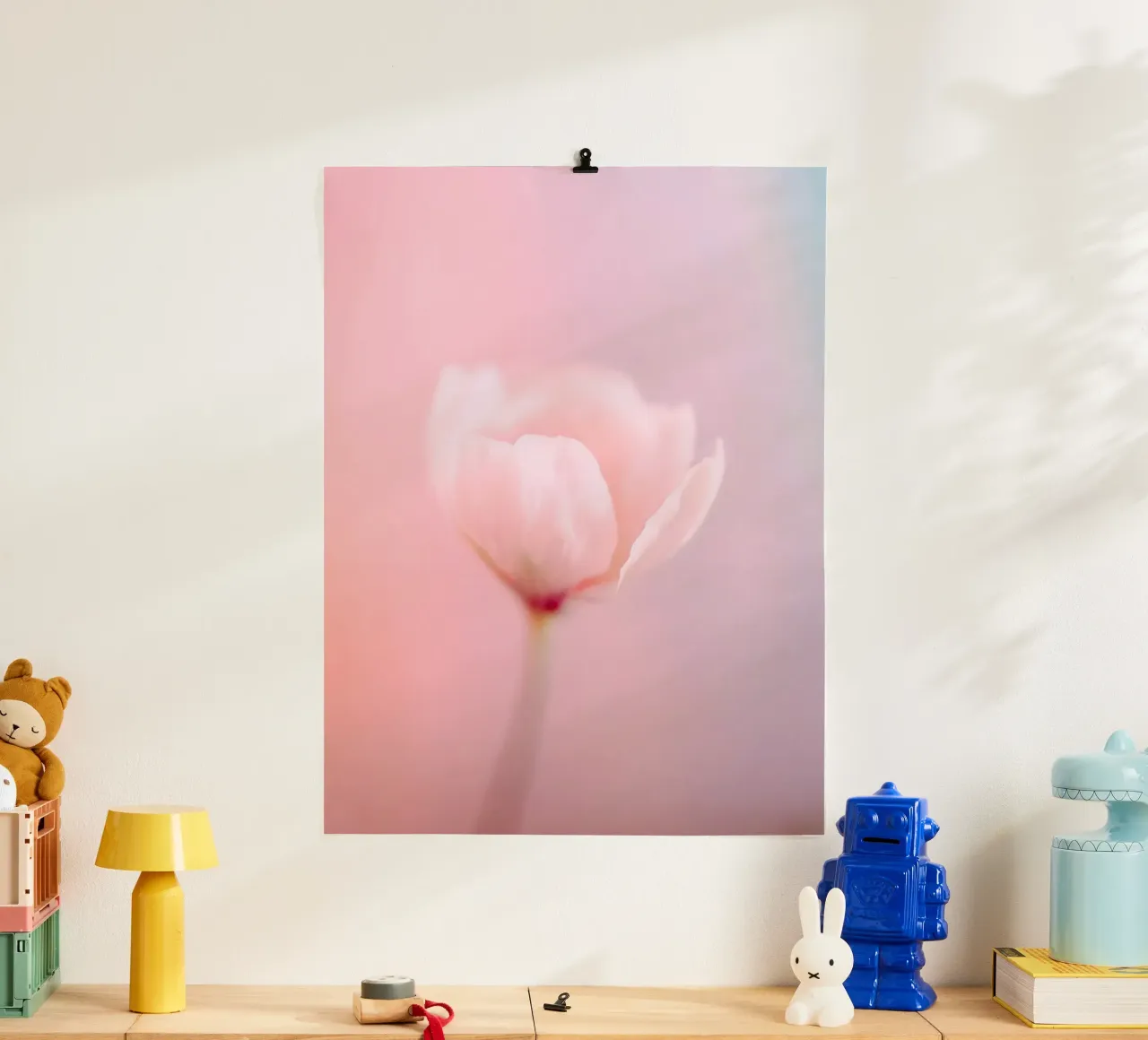 Fiore rosa poster da Moon  Bloom