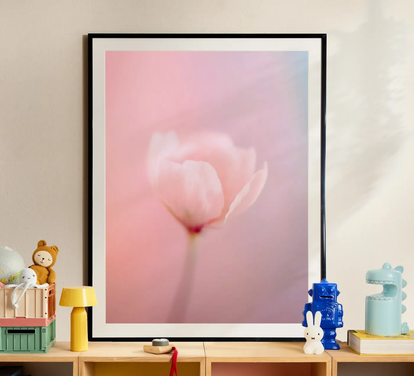 Pink Bloom poster van Moon Bloom