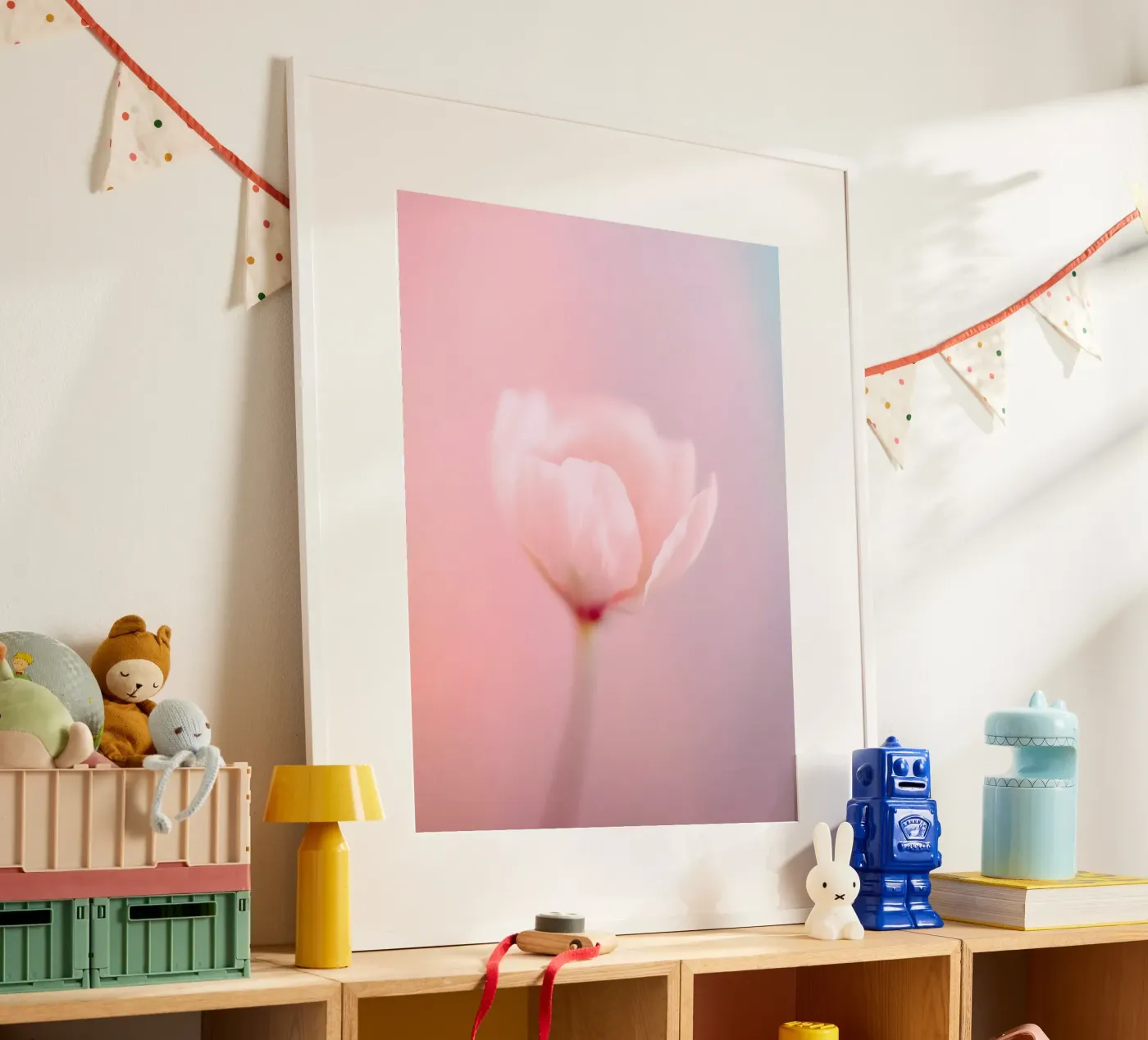 Pink Bloom poster van Moon Bloom