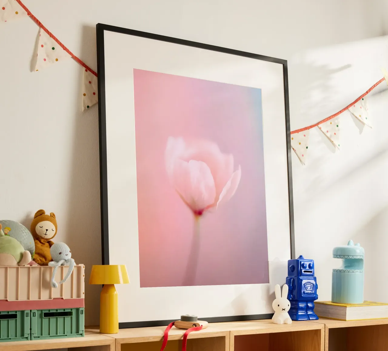 Fiore rosa poster da Moon  Bloom