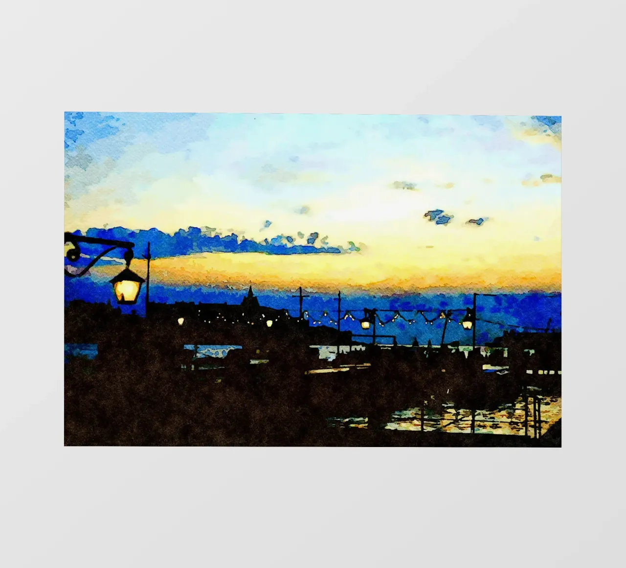 Tramonto su Venezia carta da parati fotografica da Massimo Frascogna