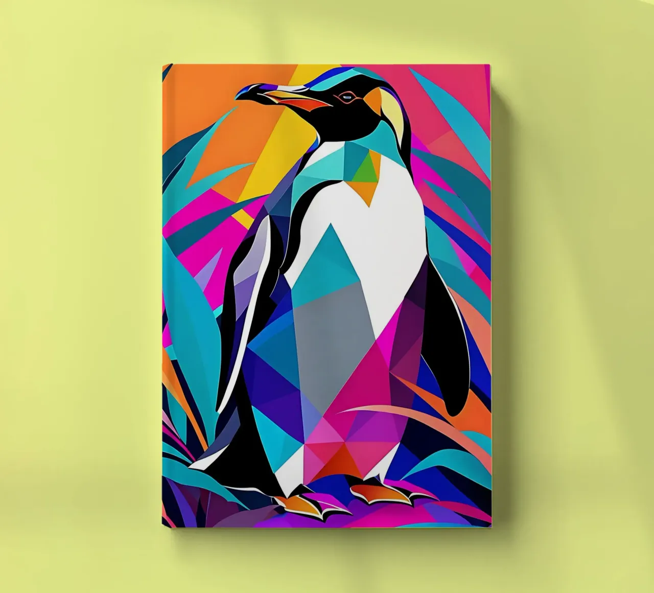 Pinguin_Stil_E_1 notebook by Tierisch bunt by LK