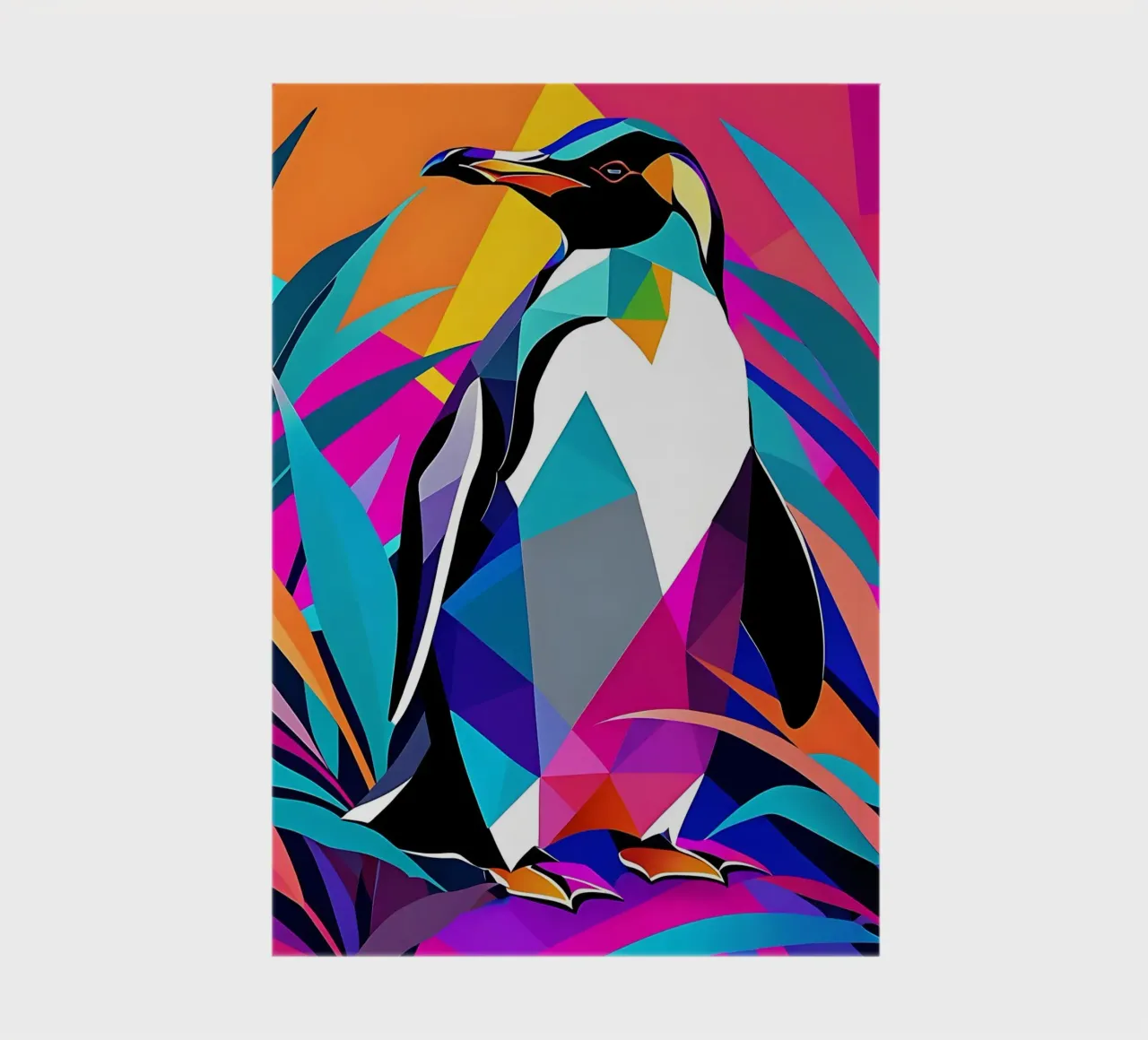 Pinguin_Stil_E_1 notebook by Tierisch bunt by LK