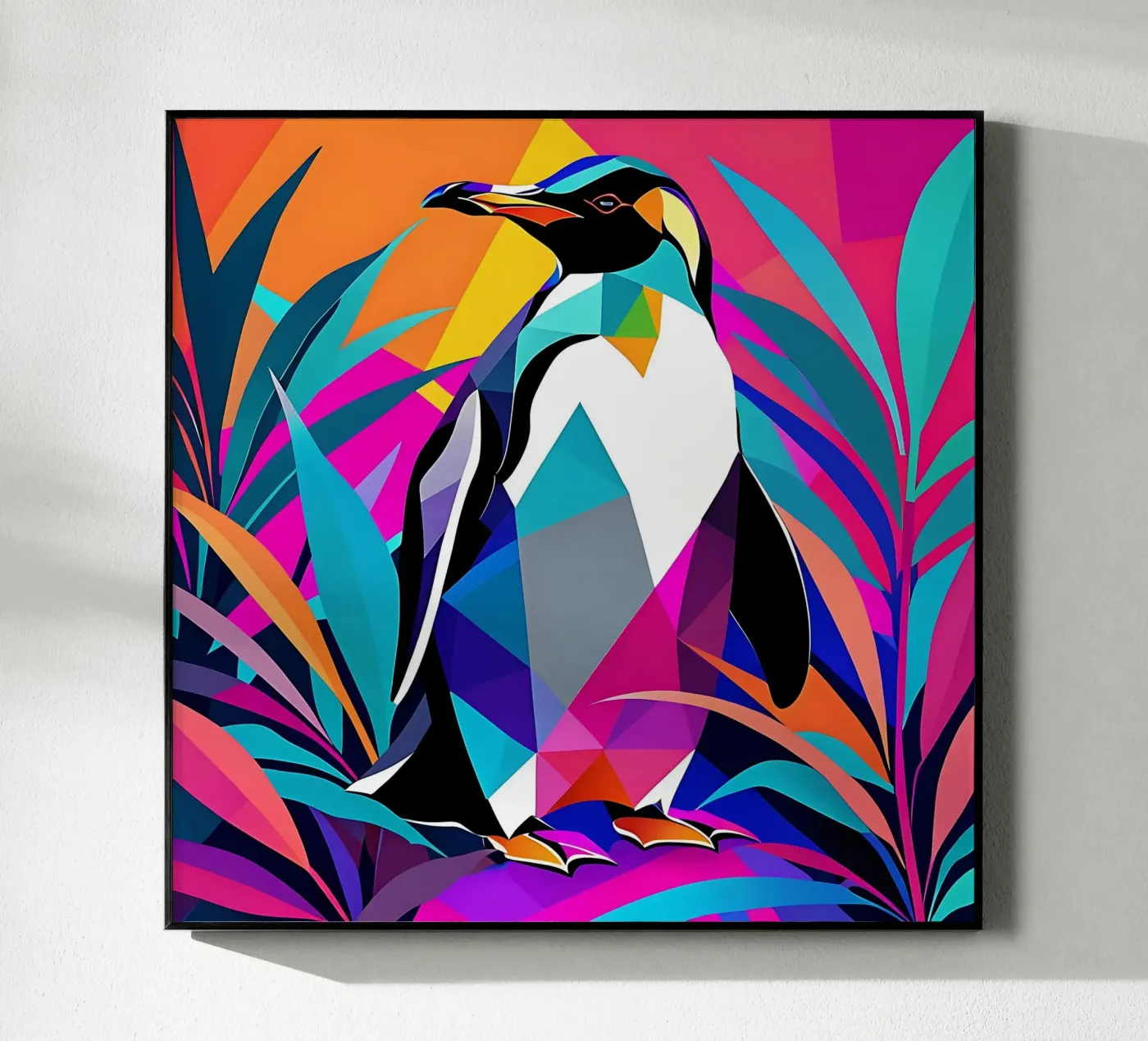 Pinguin_Stil_E_1 plexiglass da Tierisch bunt by LK