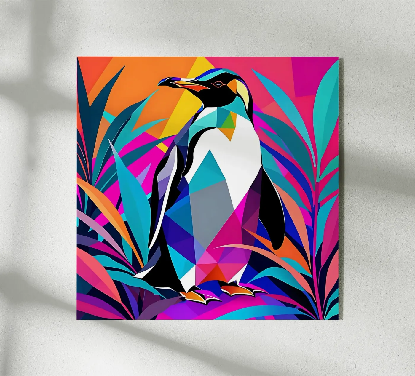 Pinguin_Stil_E_1 plexiglass da Tierisch bunt by LK