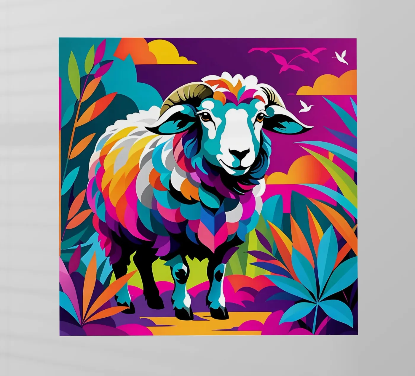 Pecora_Stile_E_2 pellicola backlit da Tierisch bunt by LK